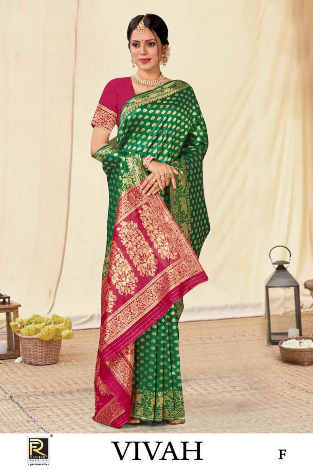 Ronisha Vivah Banarasi Silk Saree Wholesale catalog