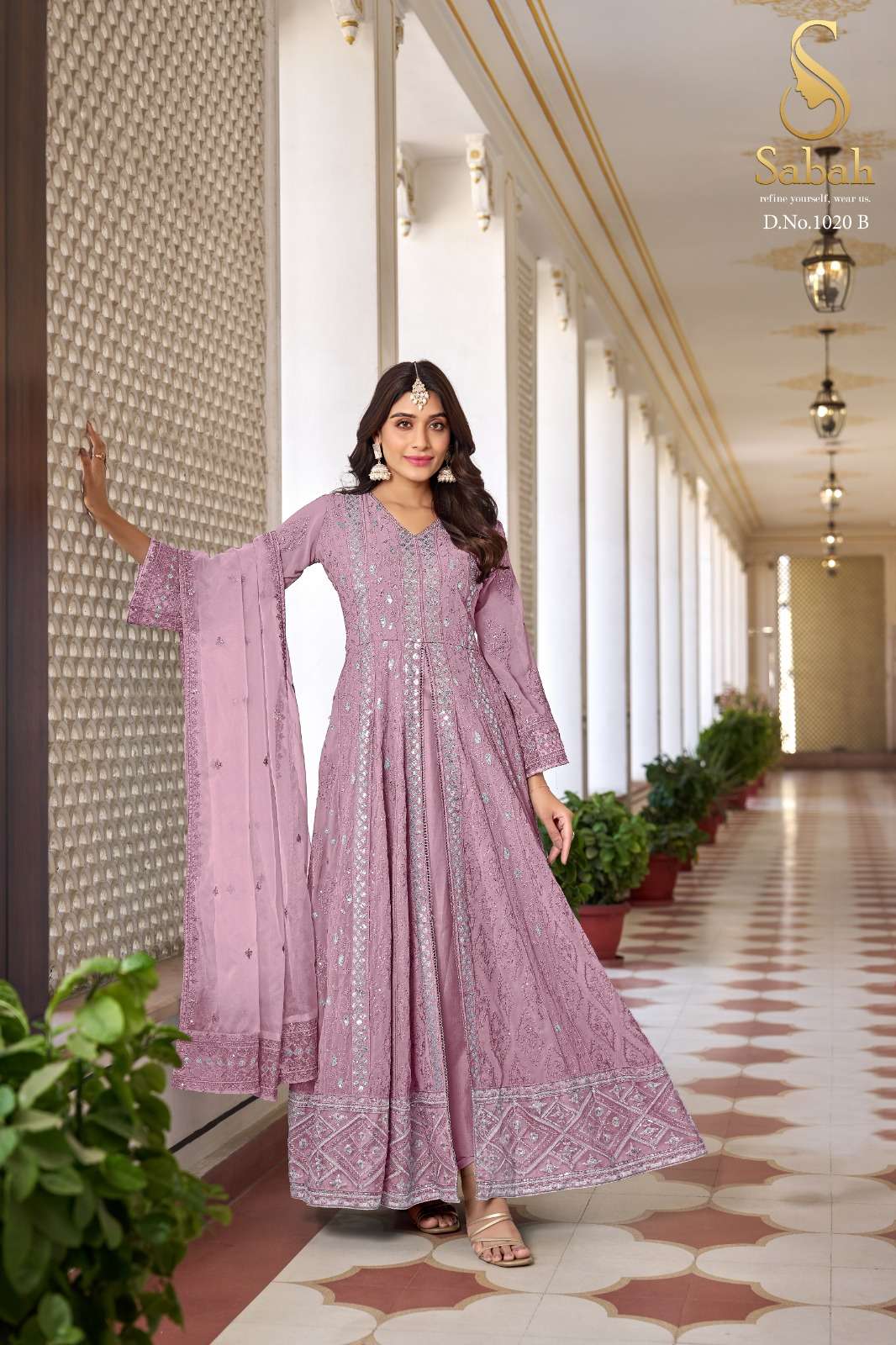 Sabah Ruhani Faux Georgette Designer Salwar Suits Wholesale catalog