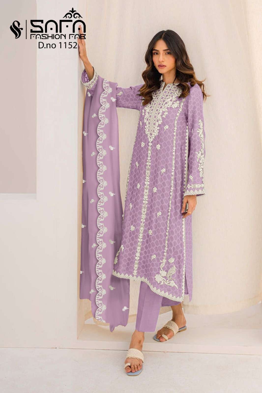 Safa Fashion Fab 1152 Georgette Pakistani suits Wholesale catalog