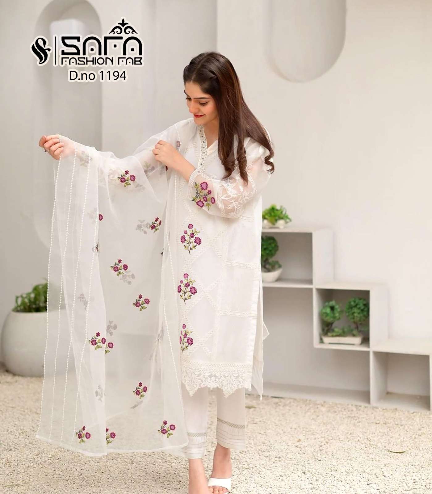 Safa Fashion Fab 1194 Pakistani Suits Wholesale catalog