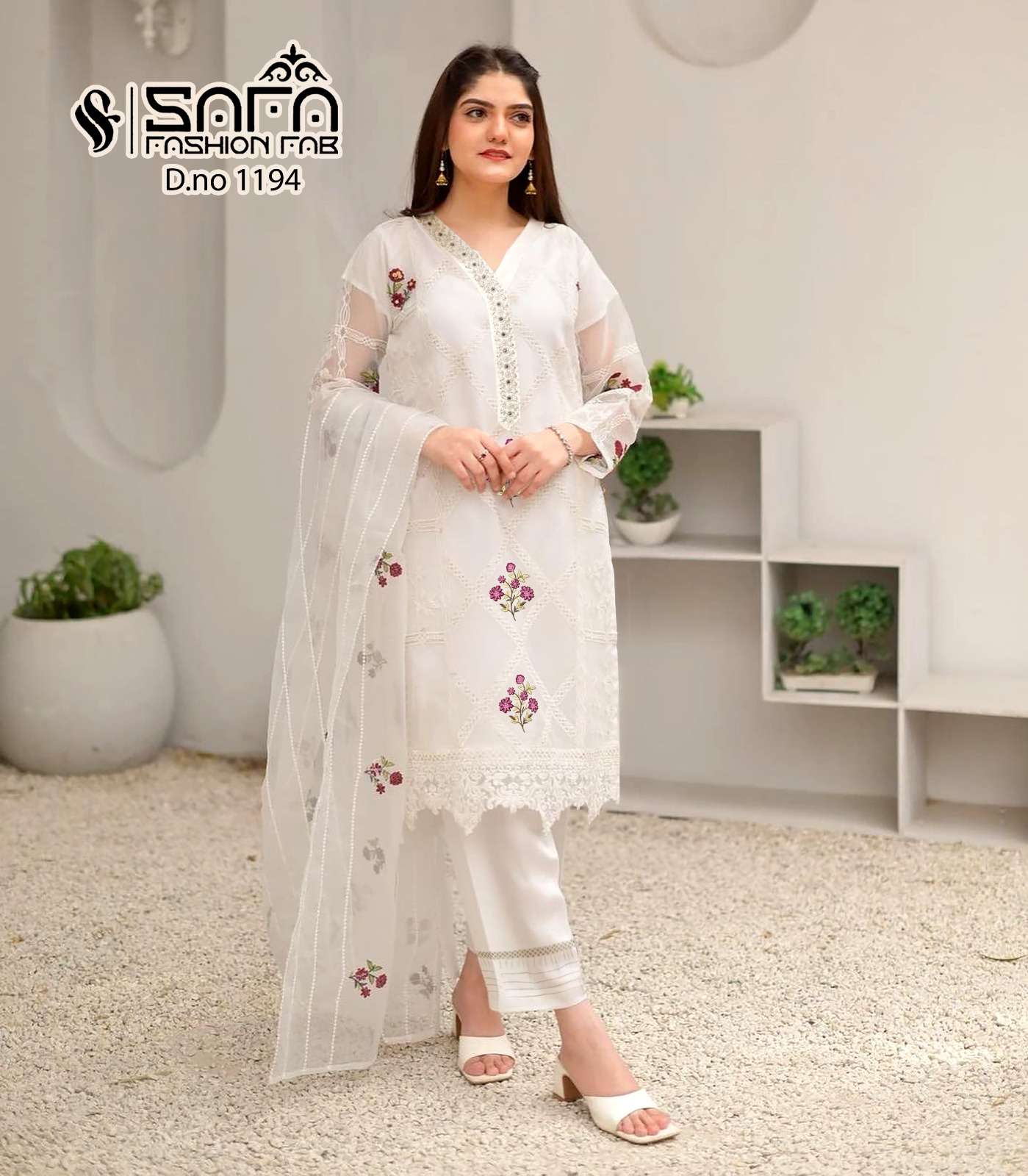 Safa Fashion Fab 1194 Pakistani Suits Wholesale catalog