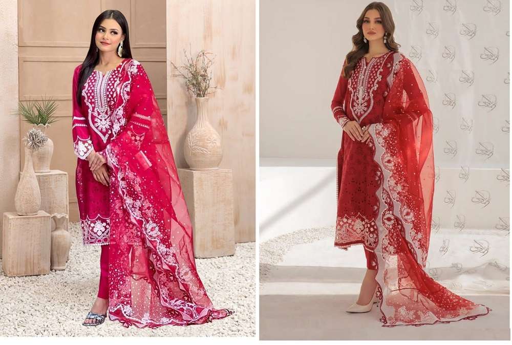 Saniya Baroque Vol 1 Pakistani Suits Wholesale catalog