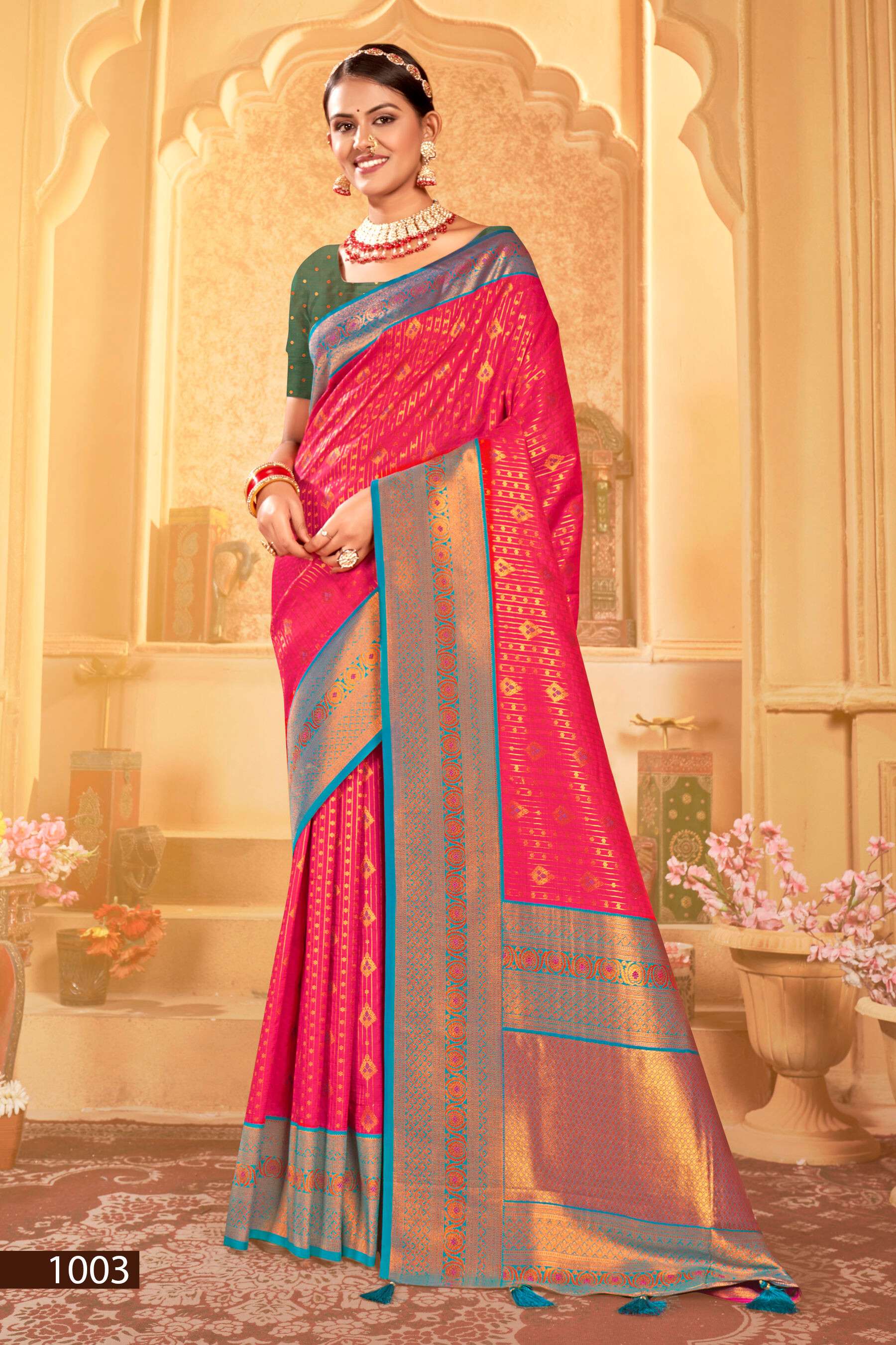 Saroj  Dev Nandini vol.2 50*600 Silk saree wholesale catalog 