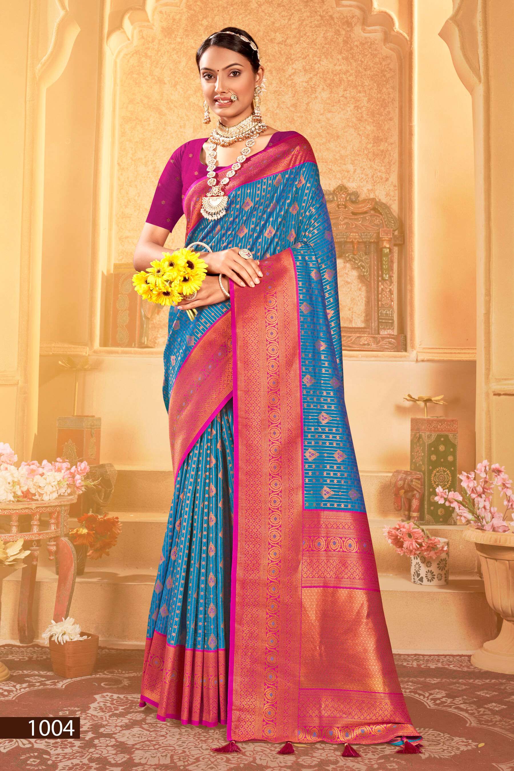 Saroj  Dev Nandini vol.2 50*600 Silk saree wholesale catalog 