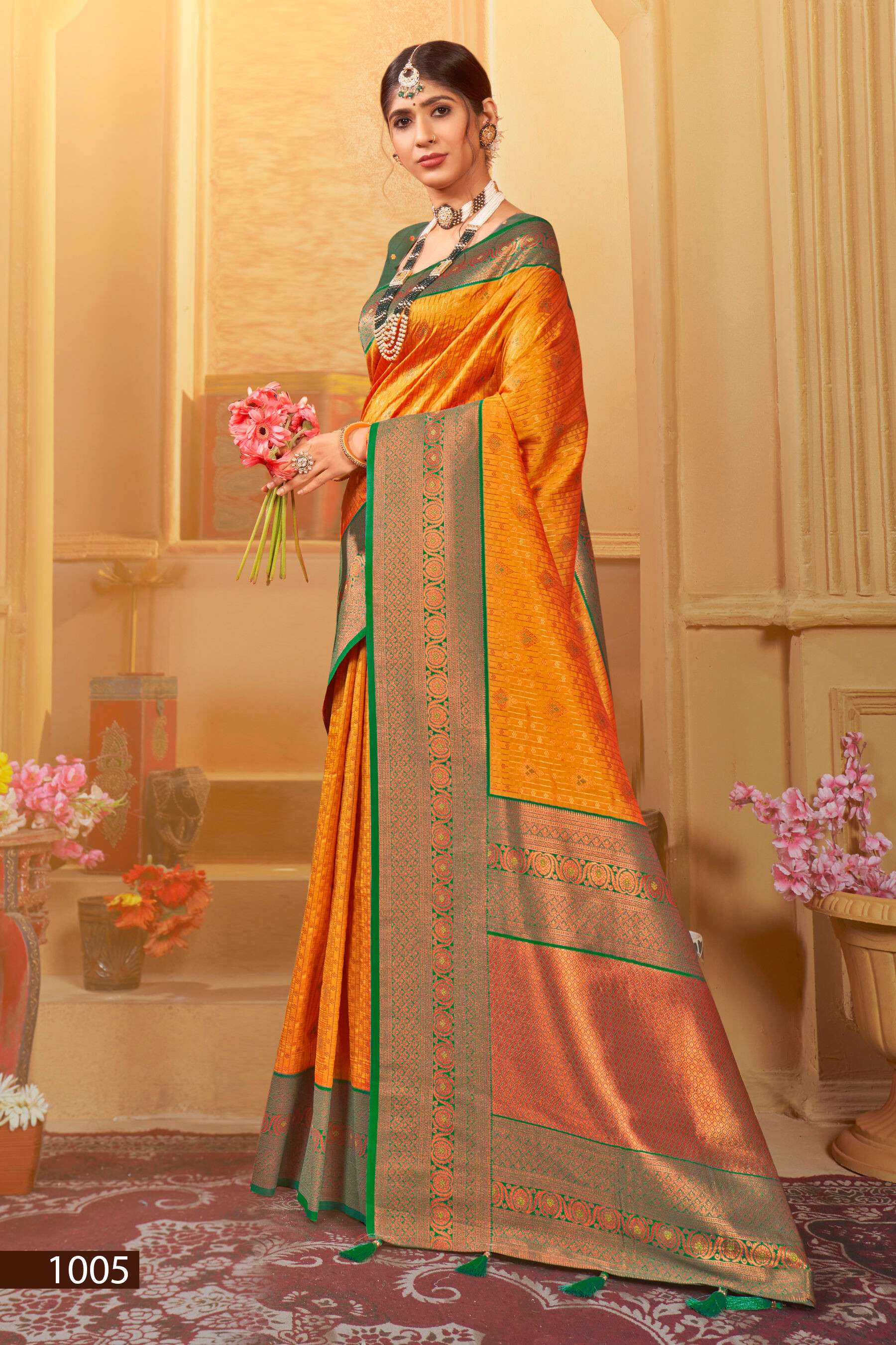 Saroj  Dev Nandini vol.2 50*600 Silk saree wholesale catalog 