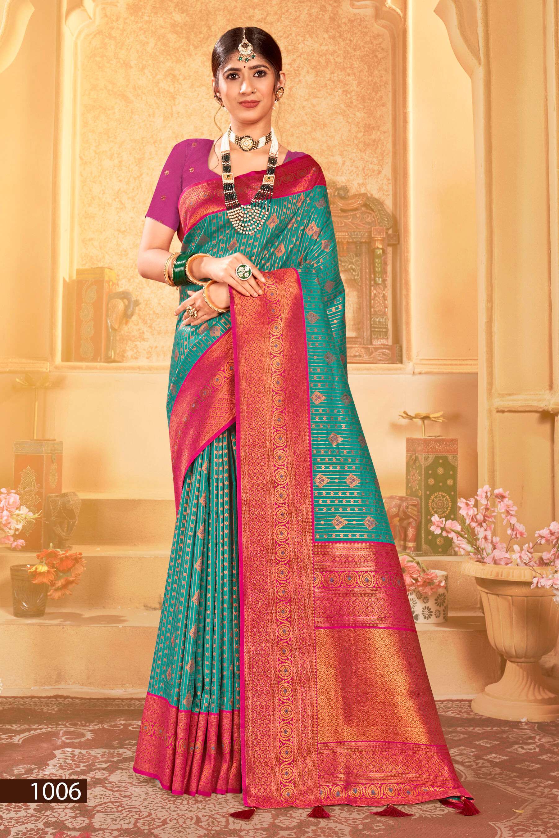 Saroj  Dev Nandini vol.2 50*600 Silk saree wholesale catalog 