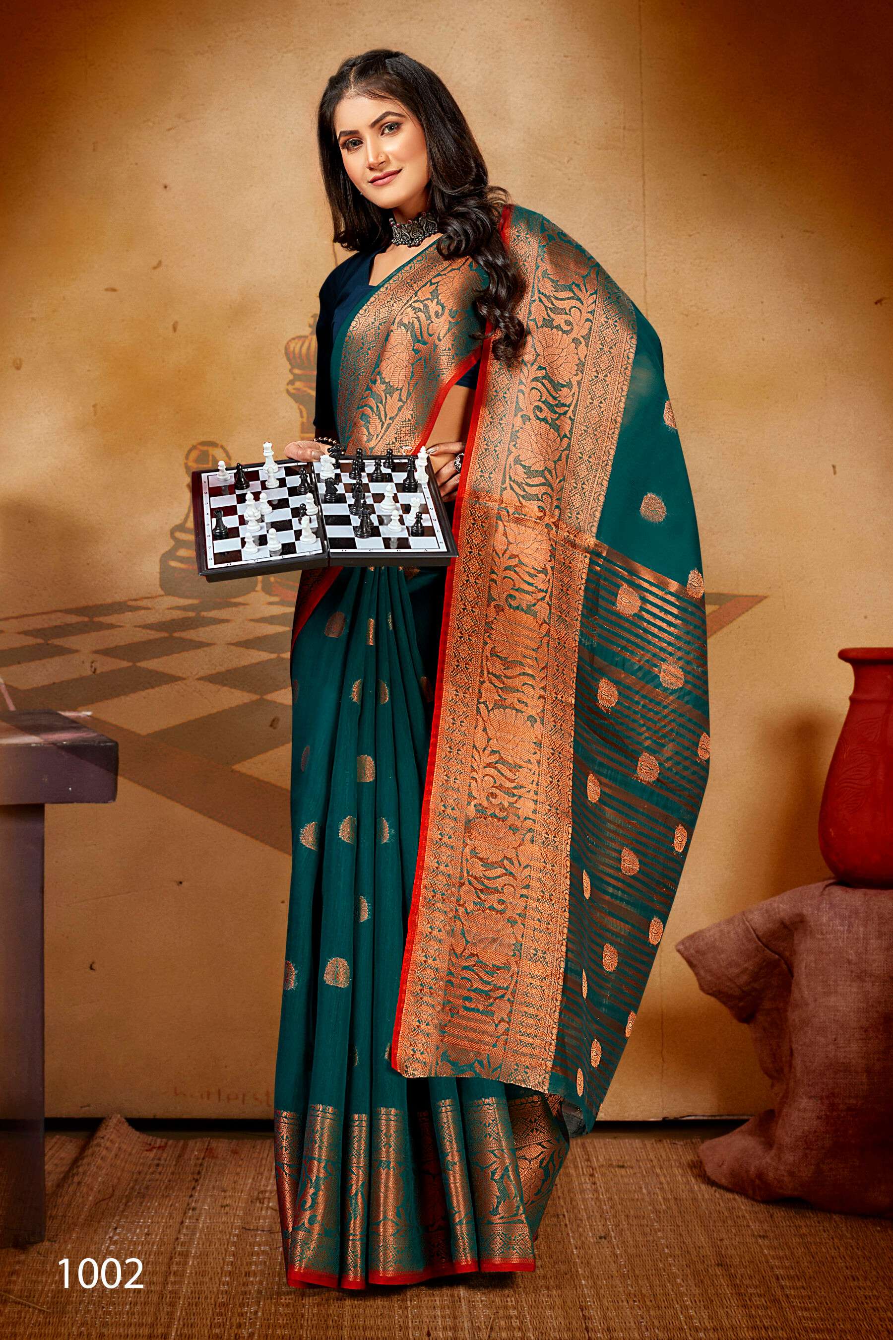 Saroj  Dreams Vol - 1 Soft cotton Saree Wholesale catalog  