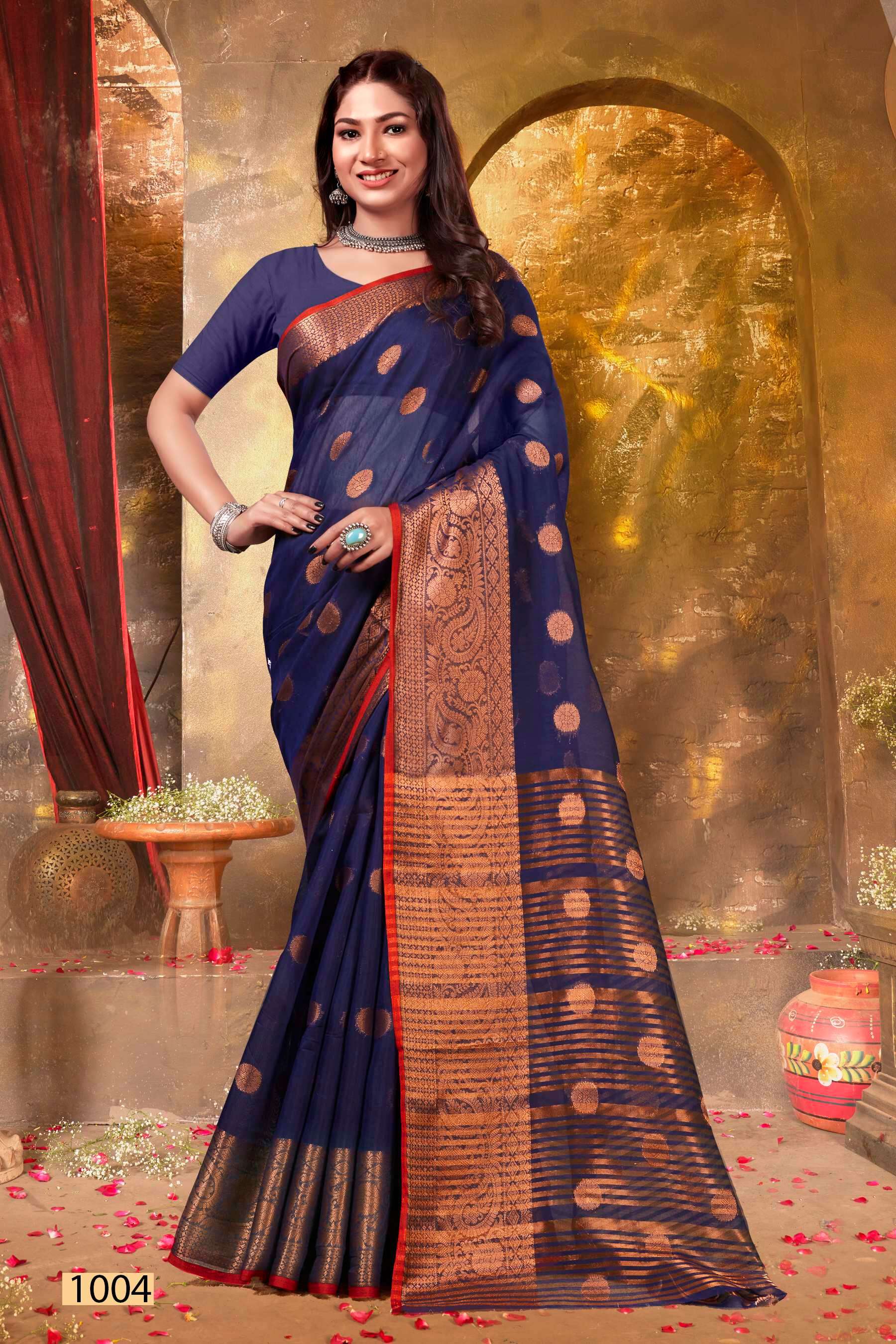 Saroj  Dreams Vol - 2 Soft cotton Saree Wholesale catalog  