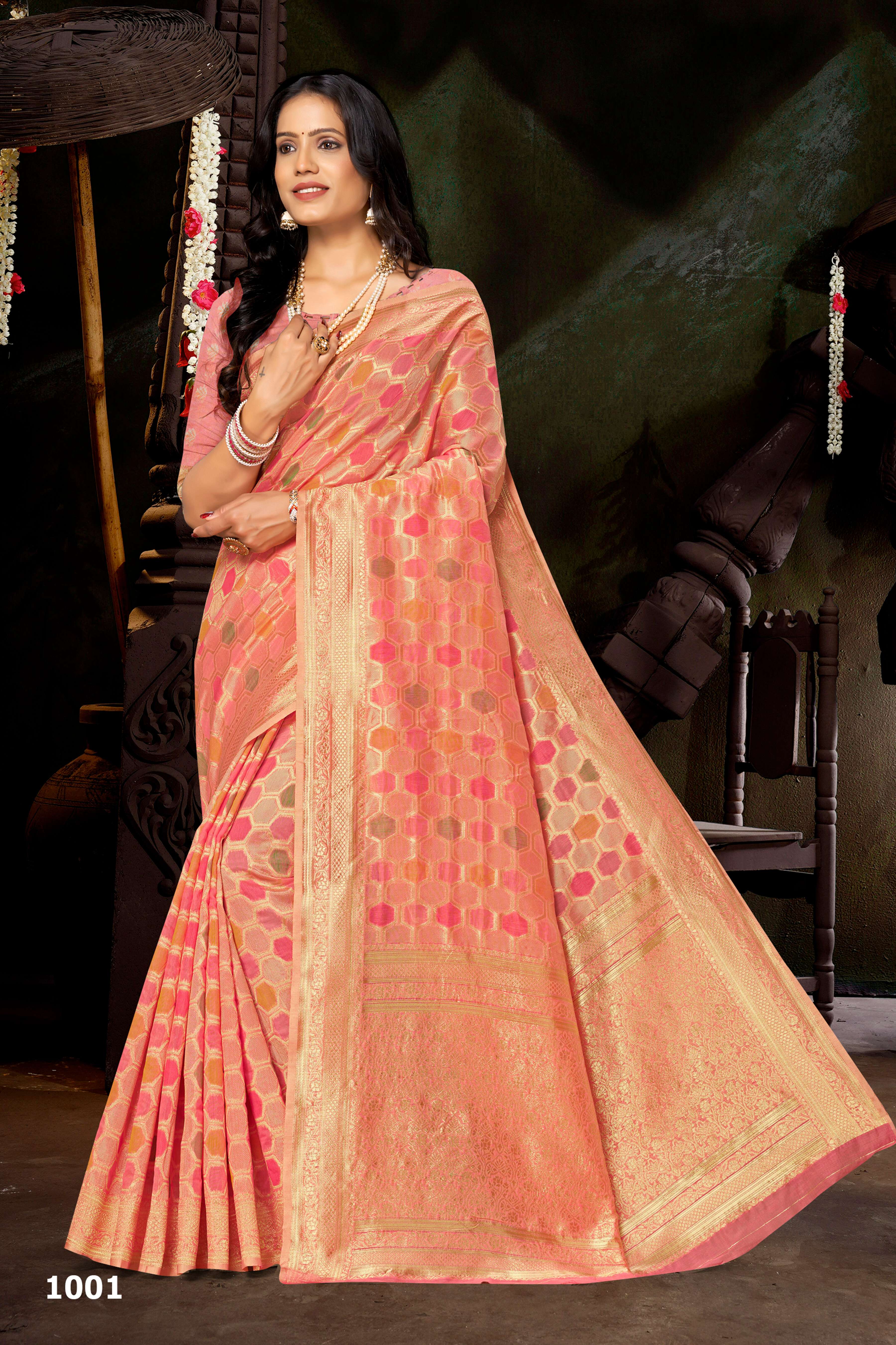 Saroj Fairlook vol.1 Soft cotton silk  Wholesale catalog   