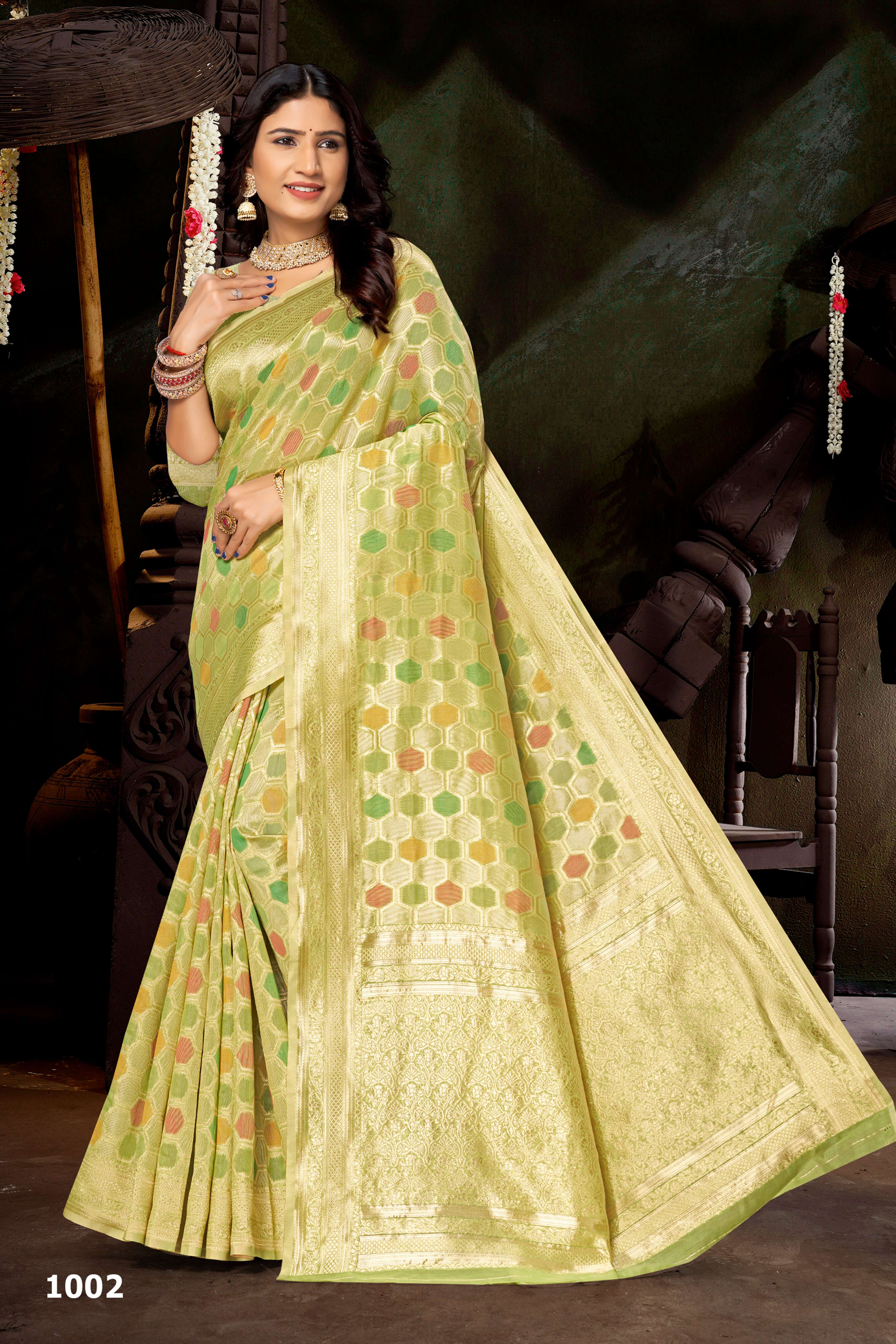 Saroj Fairlook vol.1 Soft cotton silk  Wholesale catalog   