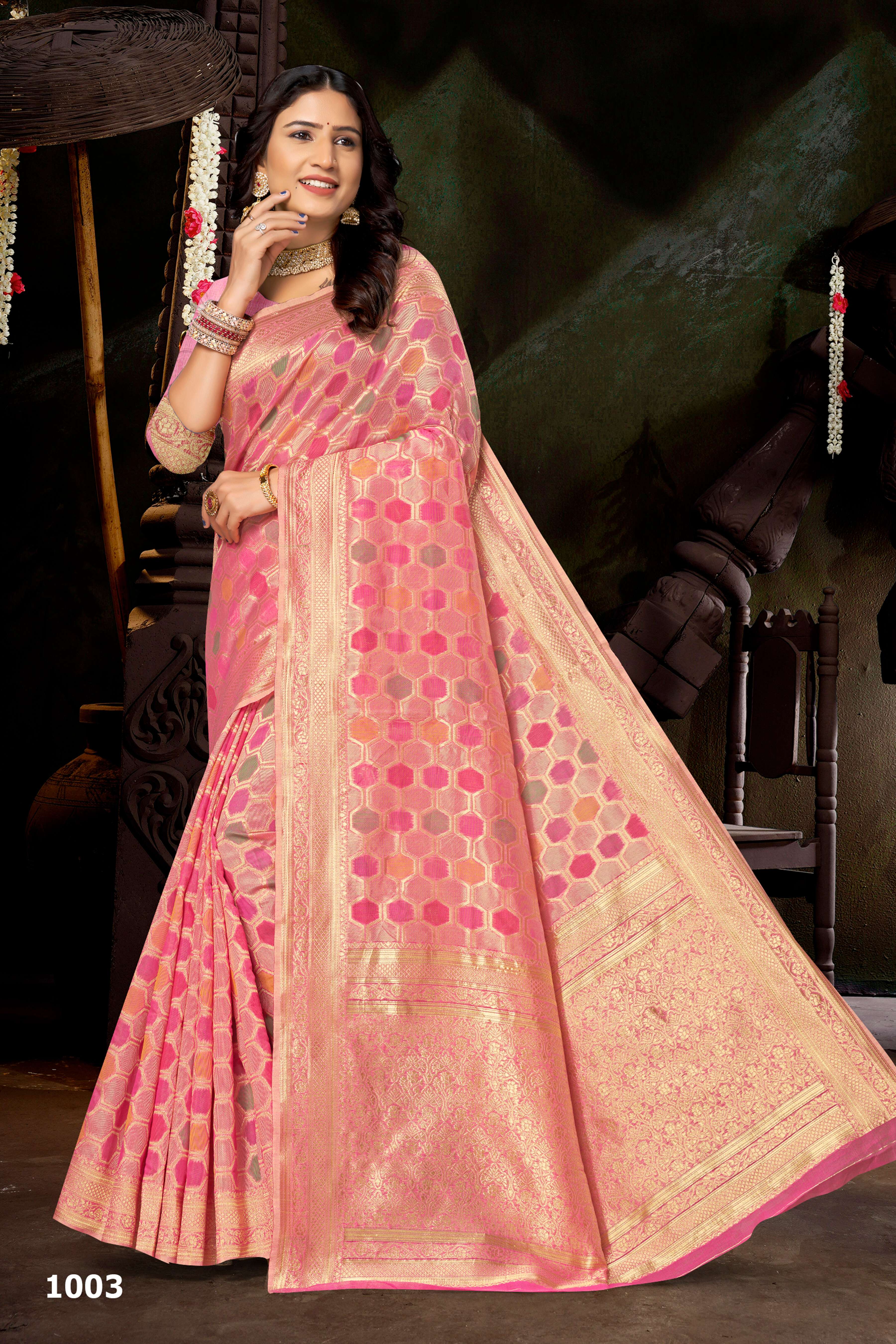 Saroj Fairlook vol.1 Soft cotton silk  Wholesale catalog   