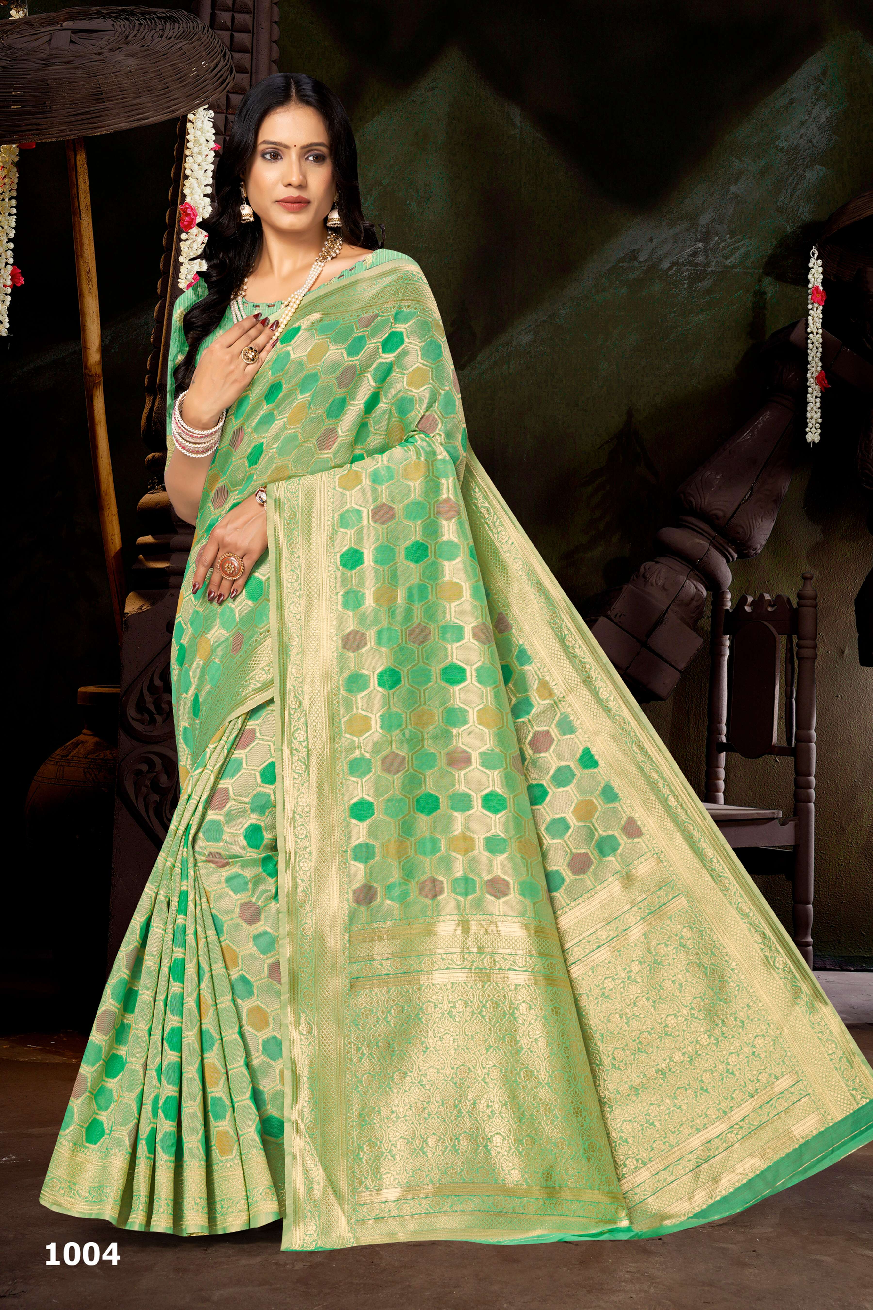 Saroj Fairlook vol.1 Soft cotton silk  Wholesale catalog   