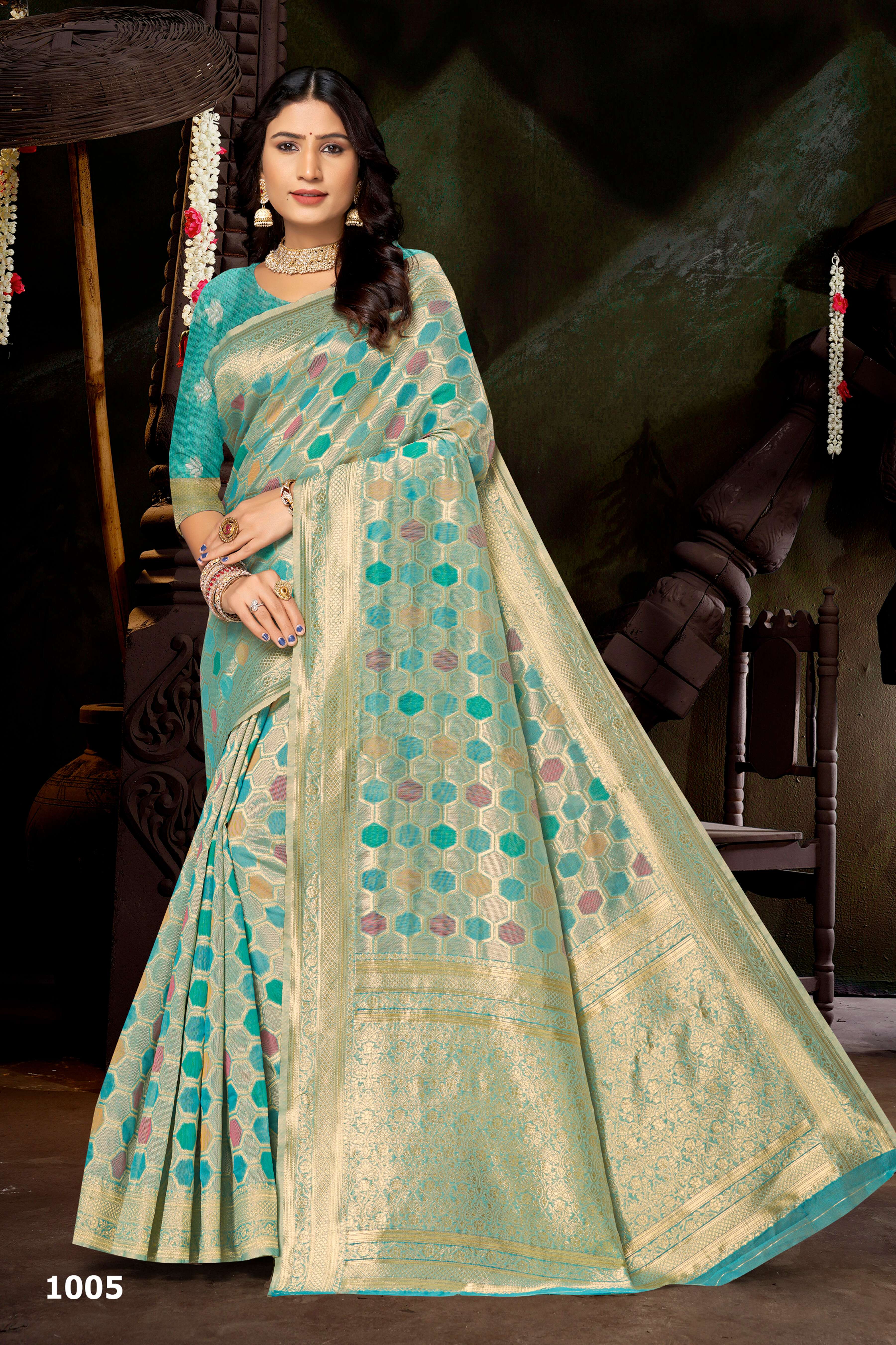 Saroj Fairlook vol.1 Soft cotton silk  Wholesale catalog   