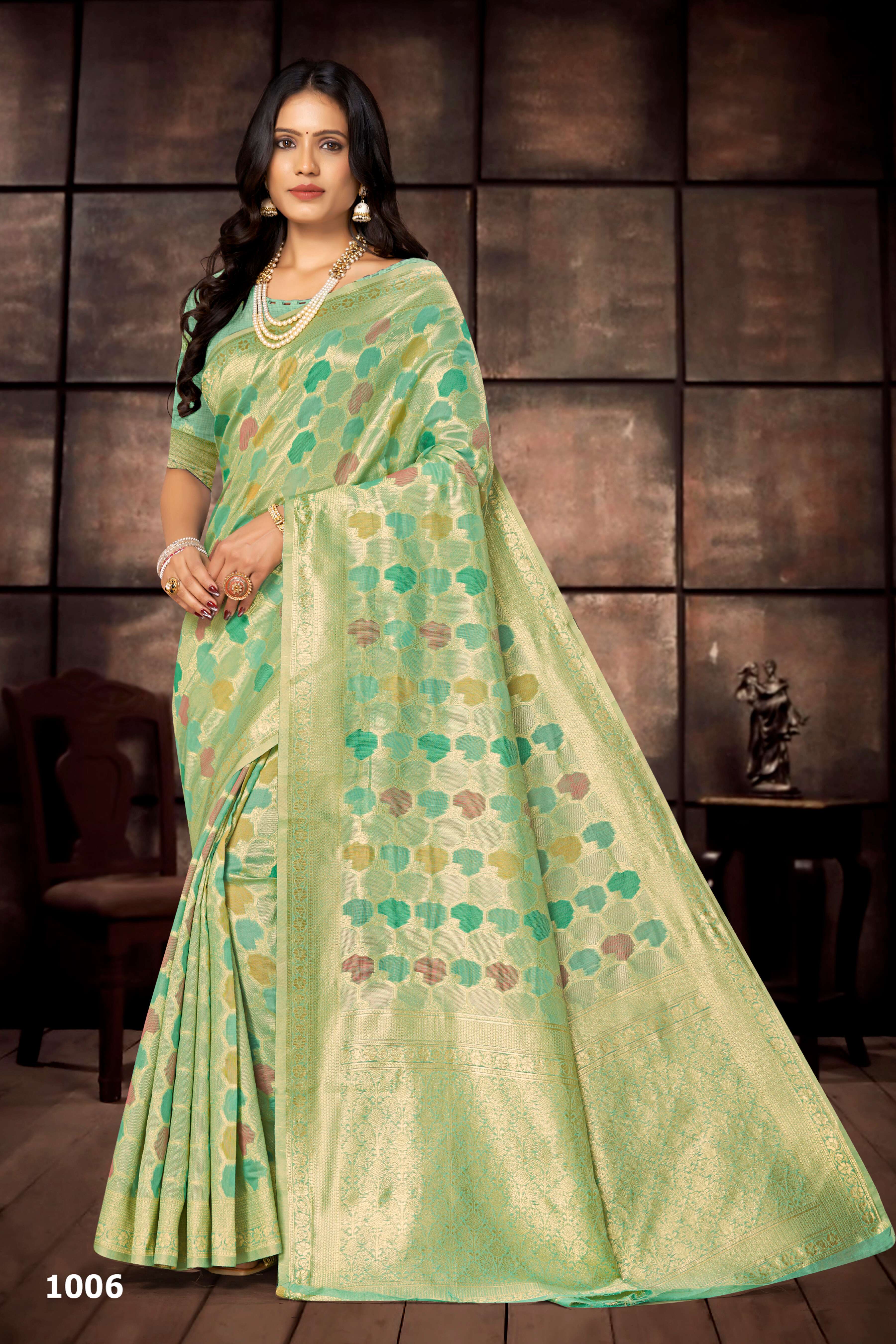 Saroj Fairlook vol.3 Soft cotton silk  Wholesale catalog