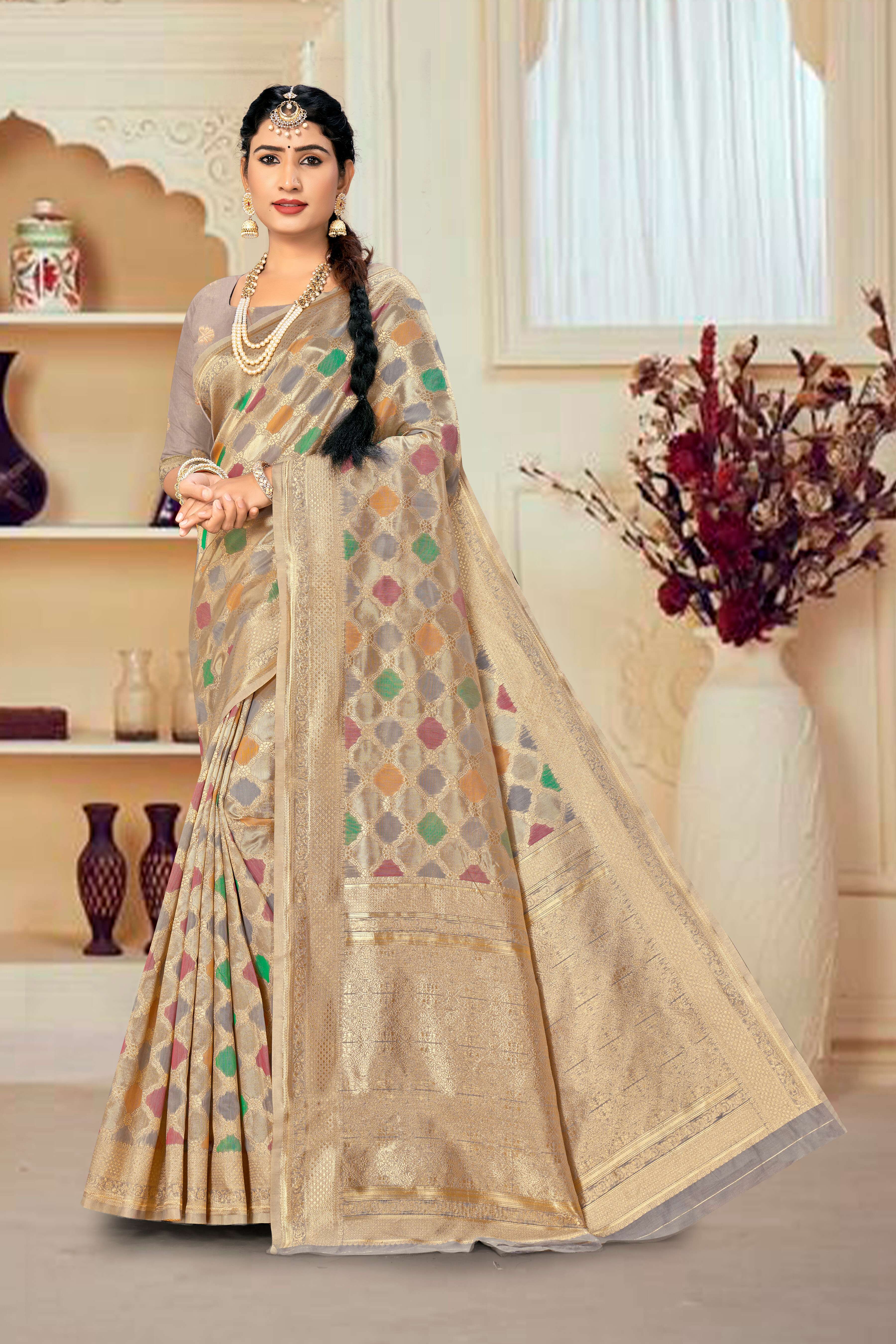 Saroj Fairlook vol.4 Soft cotton silk  Wholesale catalog
