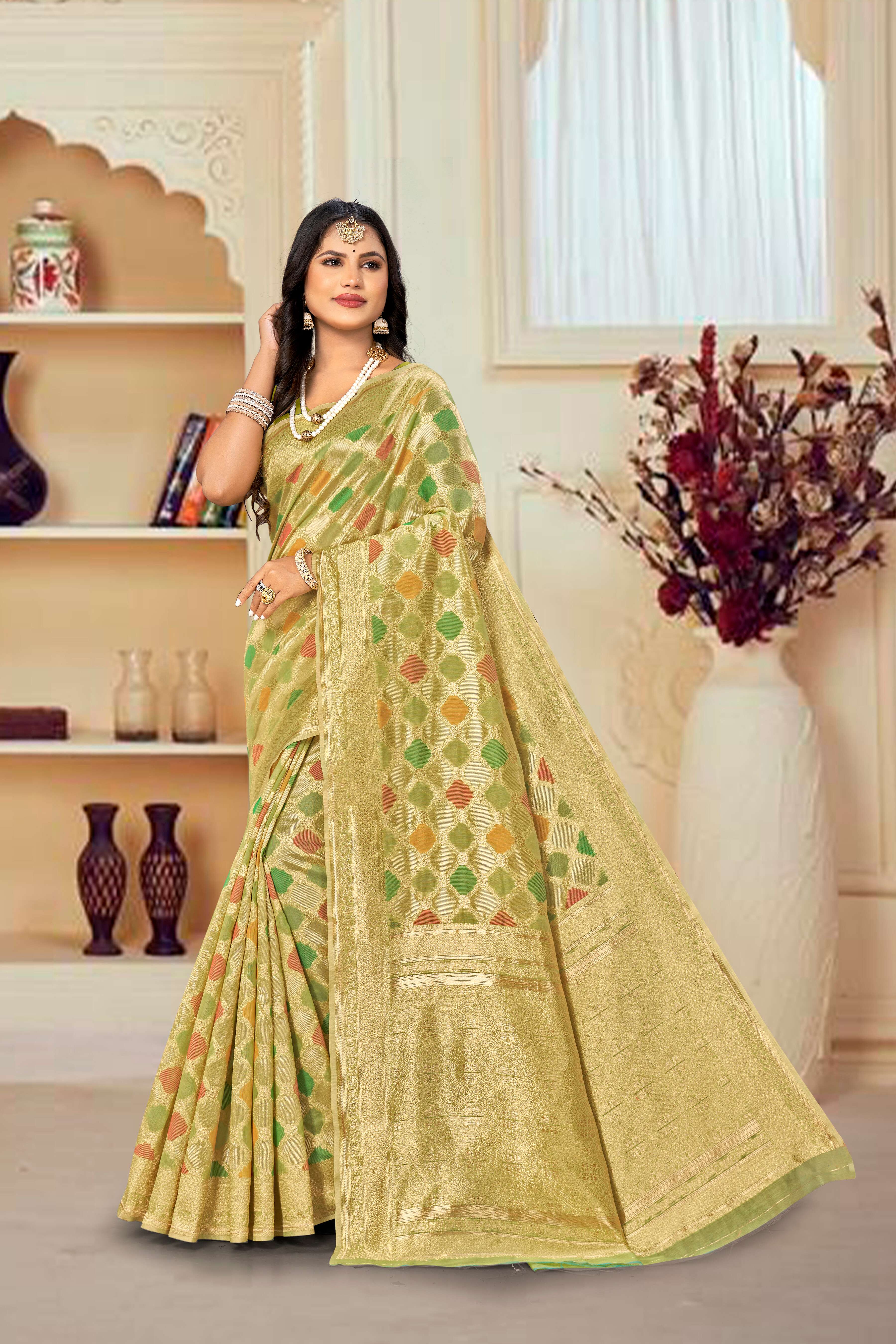 Saroj Fairlook vol.4 Soft cotton silk  Wholesale catalog