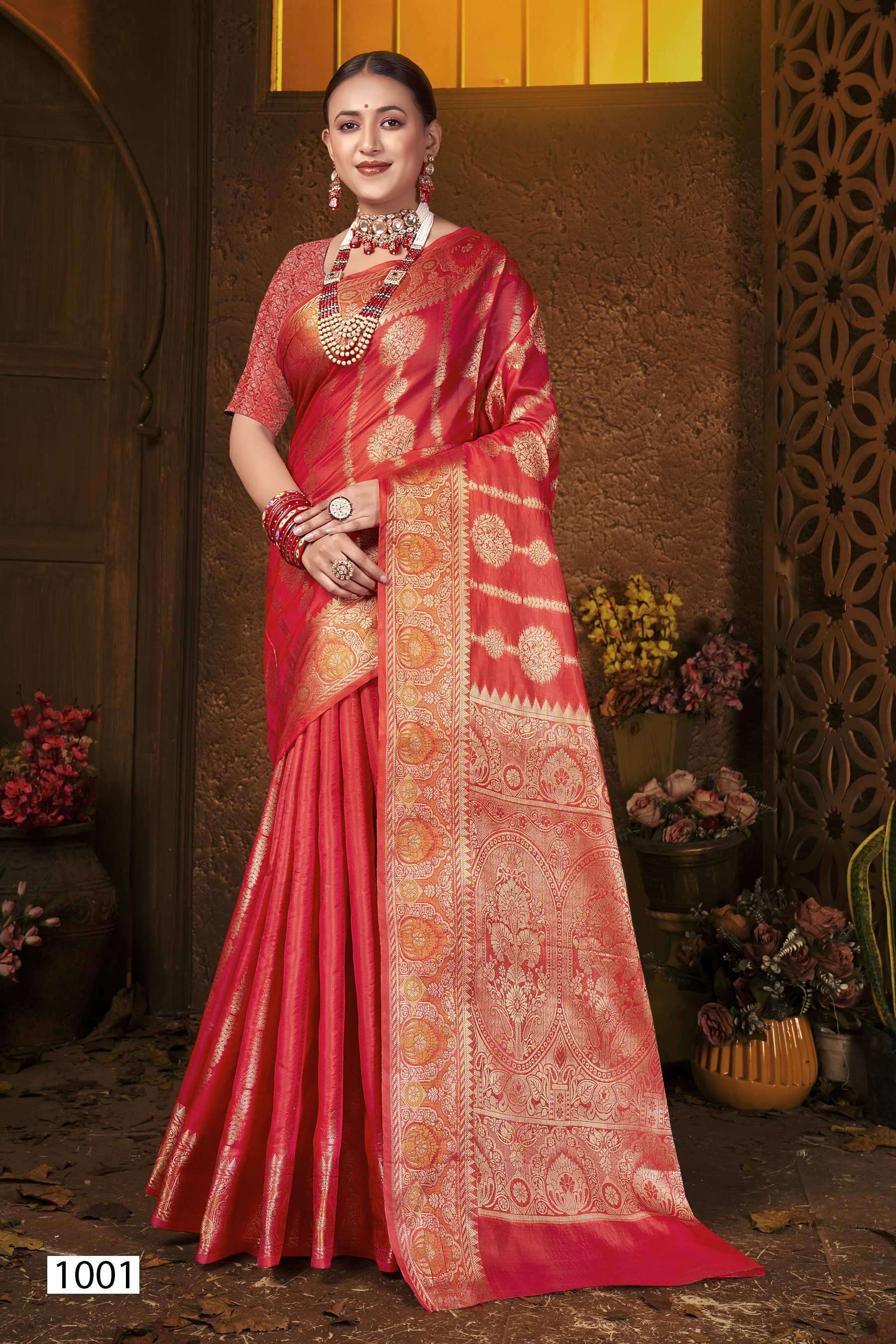 Saroj Fendi  Vol - 1 Soft organza silk