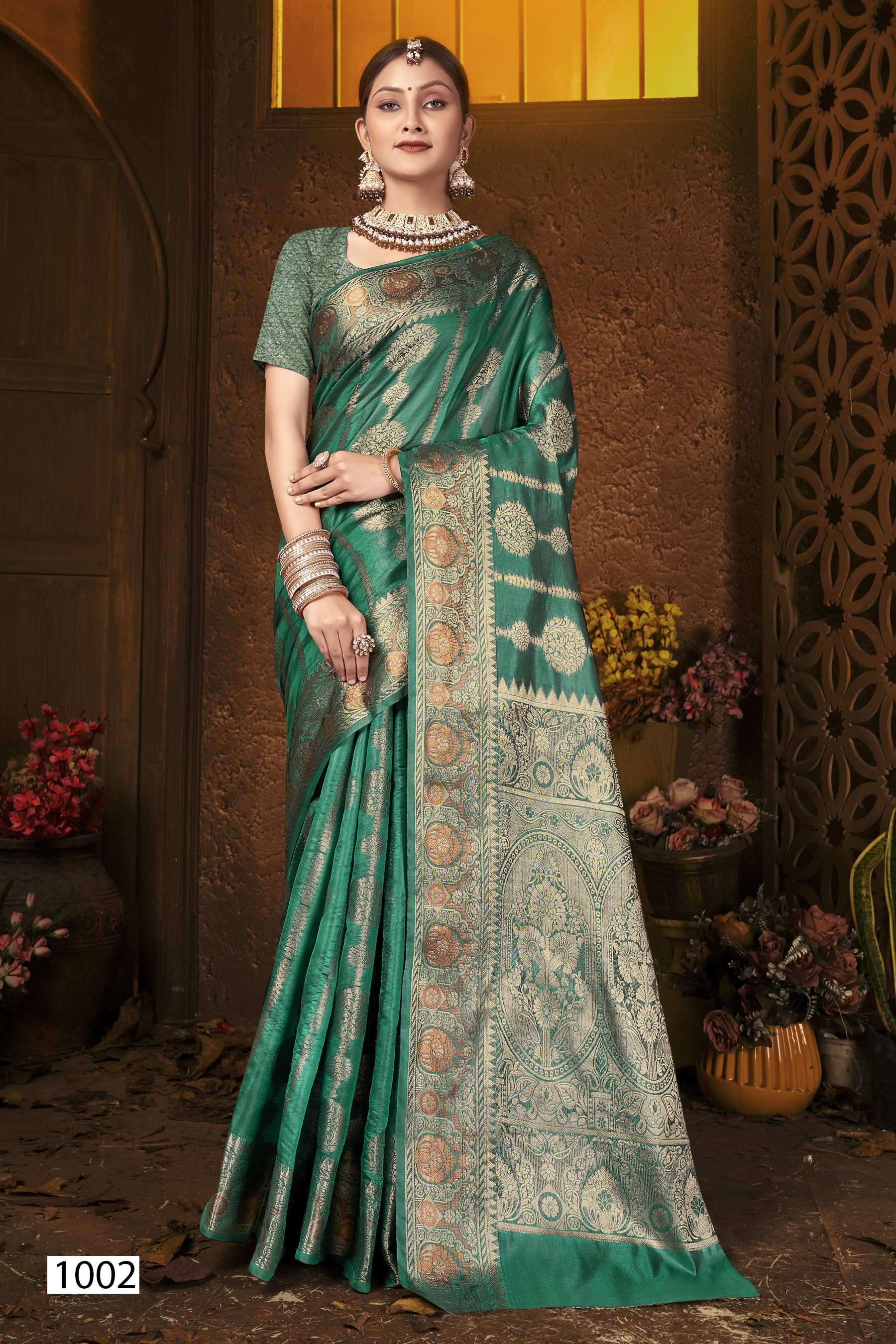 Saroj Fendi  Vol - 1 Soft organza silk