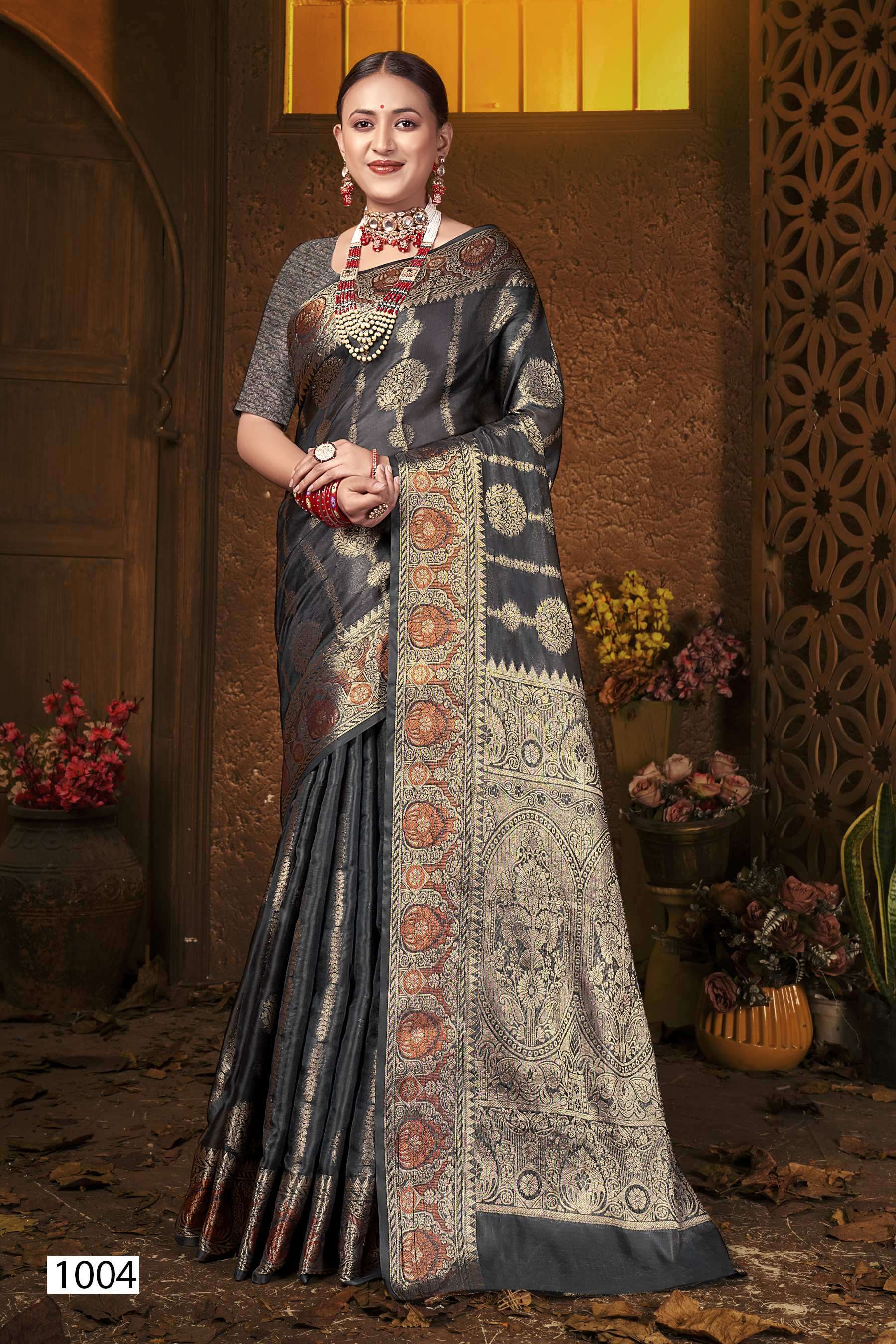 Saroj Fendi  Vol - 1 Soft organza silk