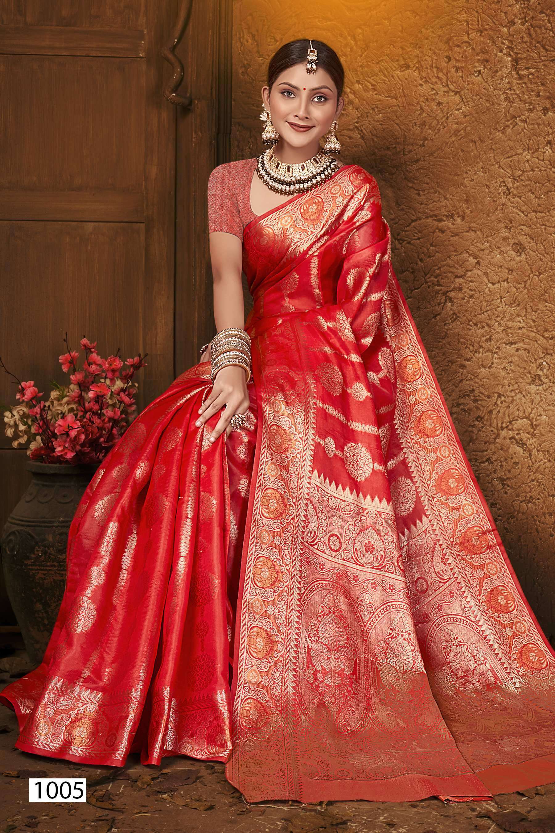 Saroj Fendi  Vol - 1 Soft organza silk