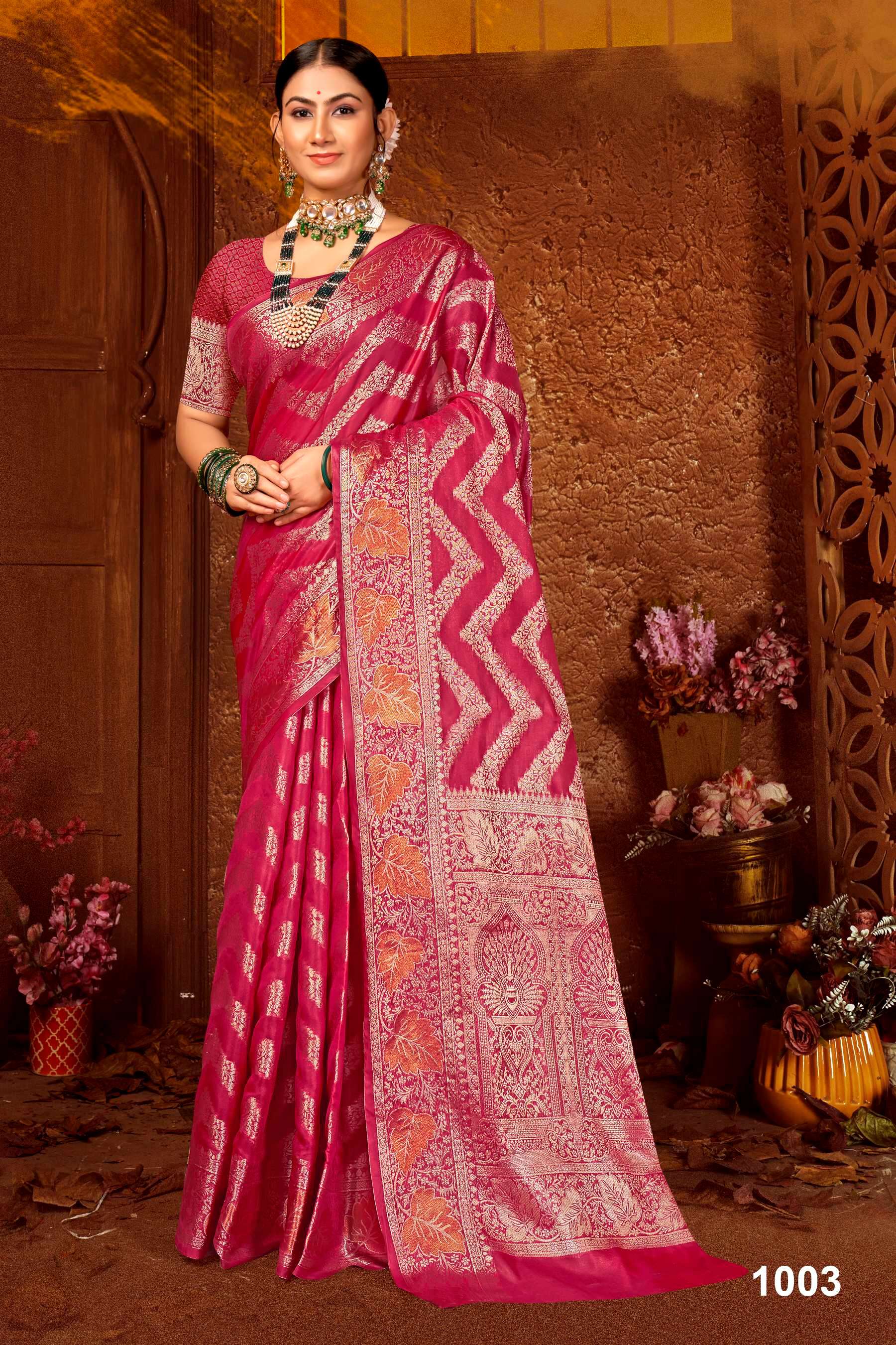Saroj Fendi  Vol - 2 Soft organza silk