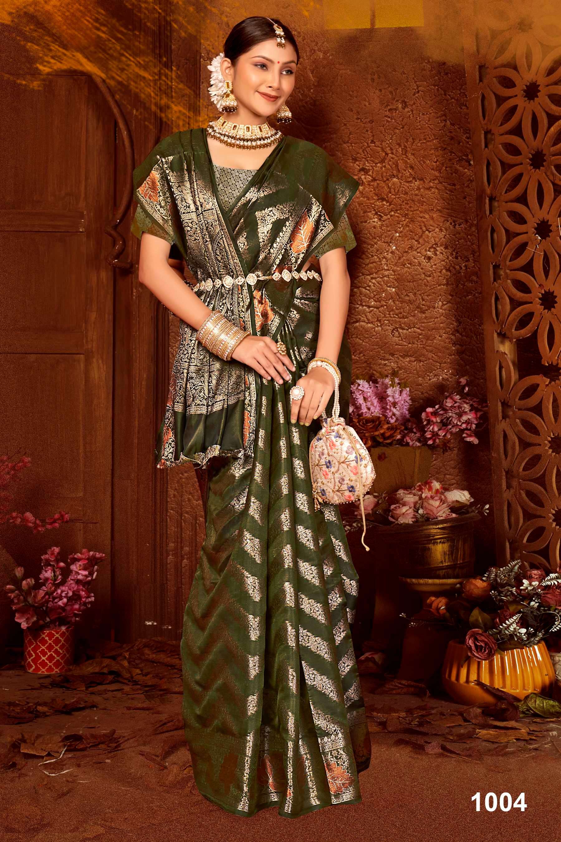 Saroj Fendi  Vol - 2 Soft organza silk