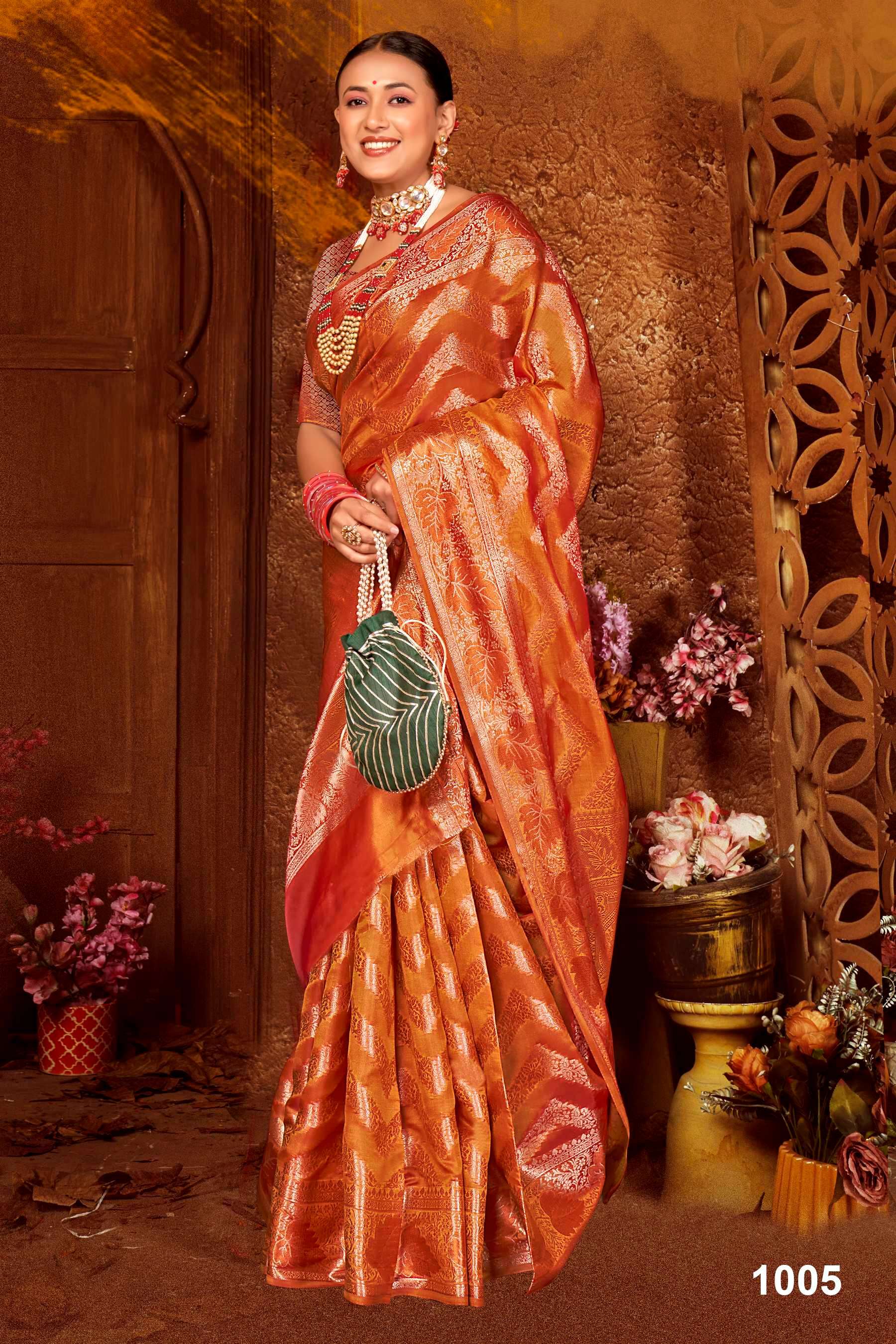 Saroj Fendi  Vol - 2 Soft organza silk