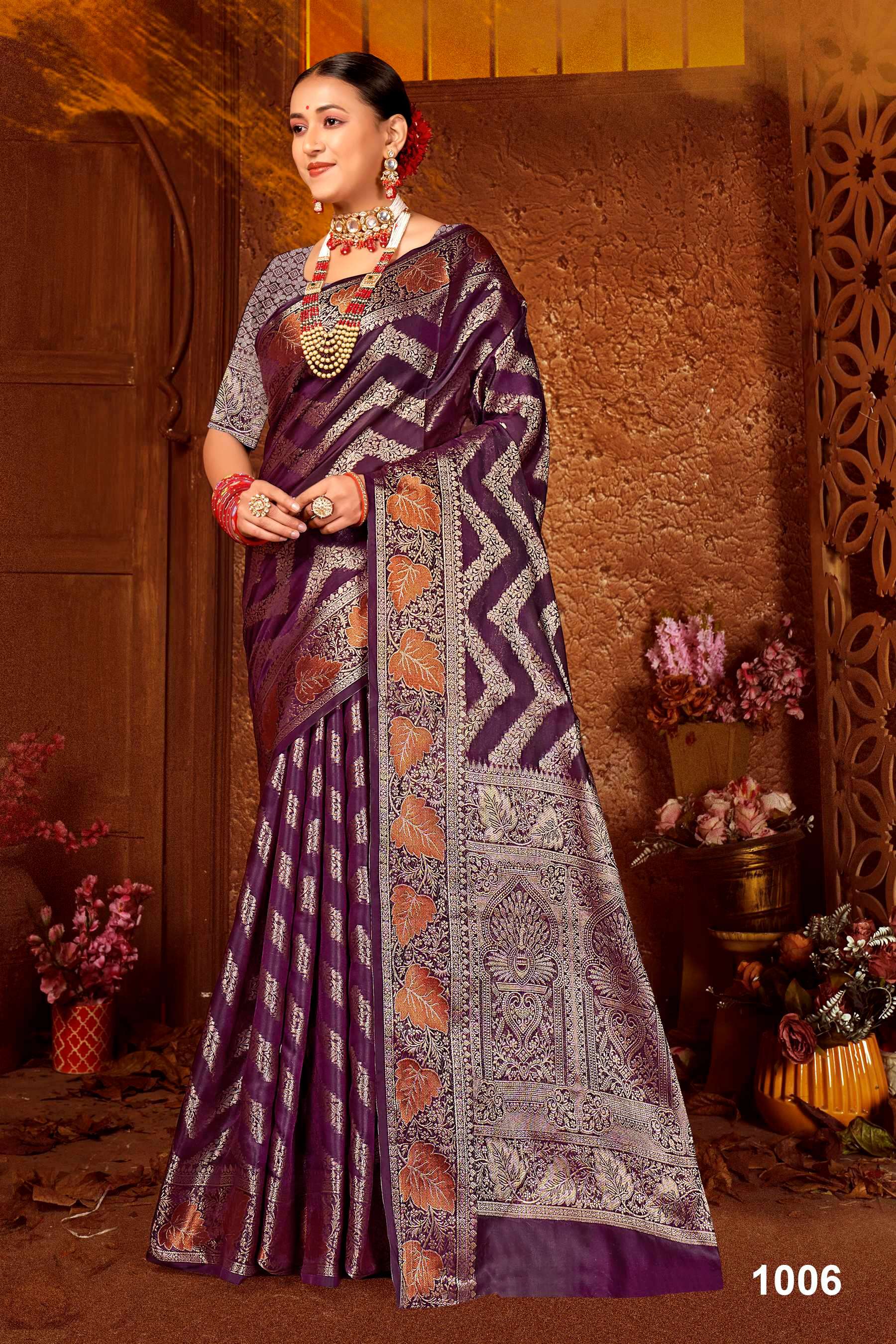 Saroj Fendi  Vol - 2 Soft organza silk
