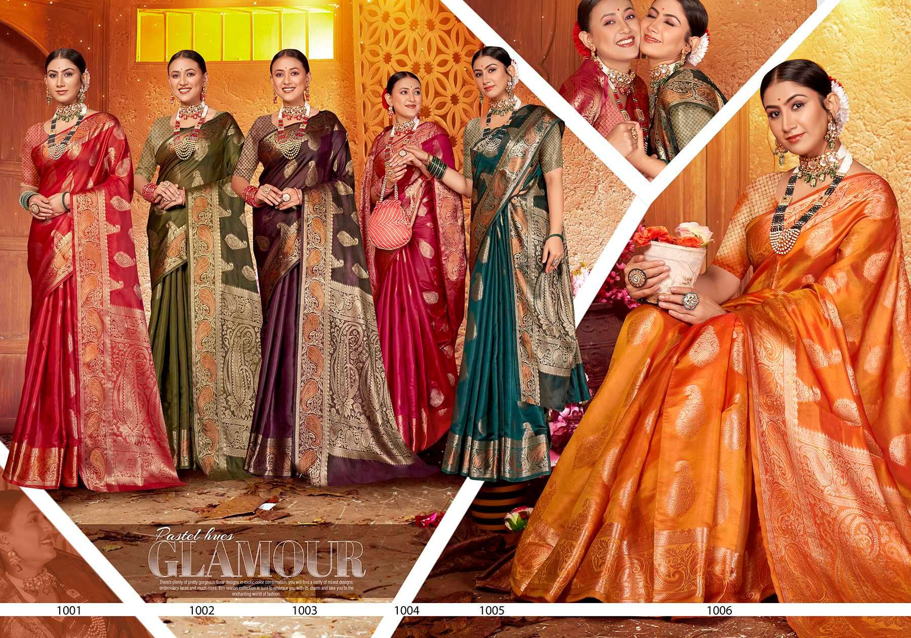 Saroj Fendi  Vol - 3 Soft organza silk