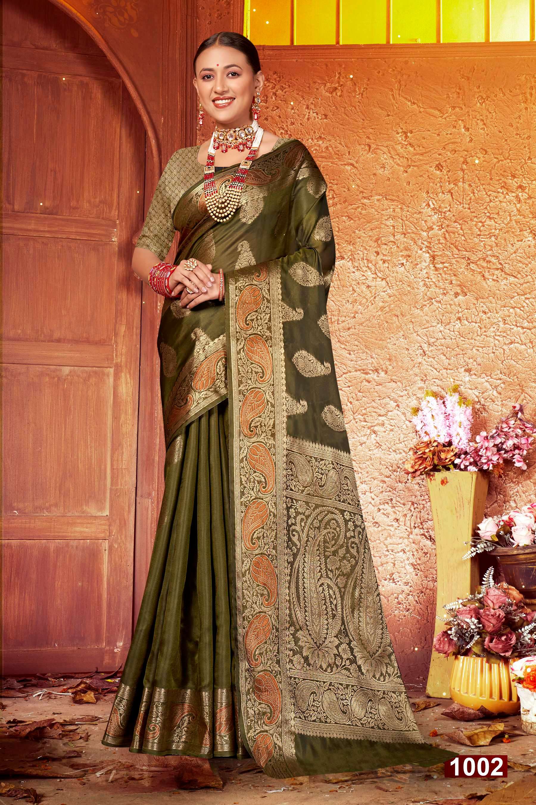 Saroj Fendi  Vol - 3 Soft organza silk