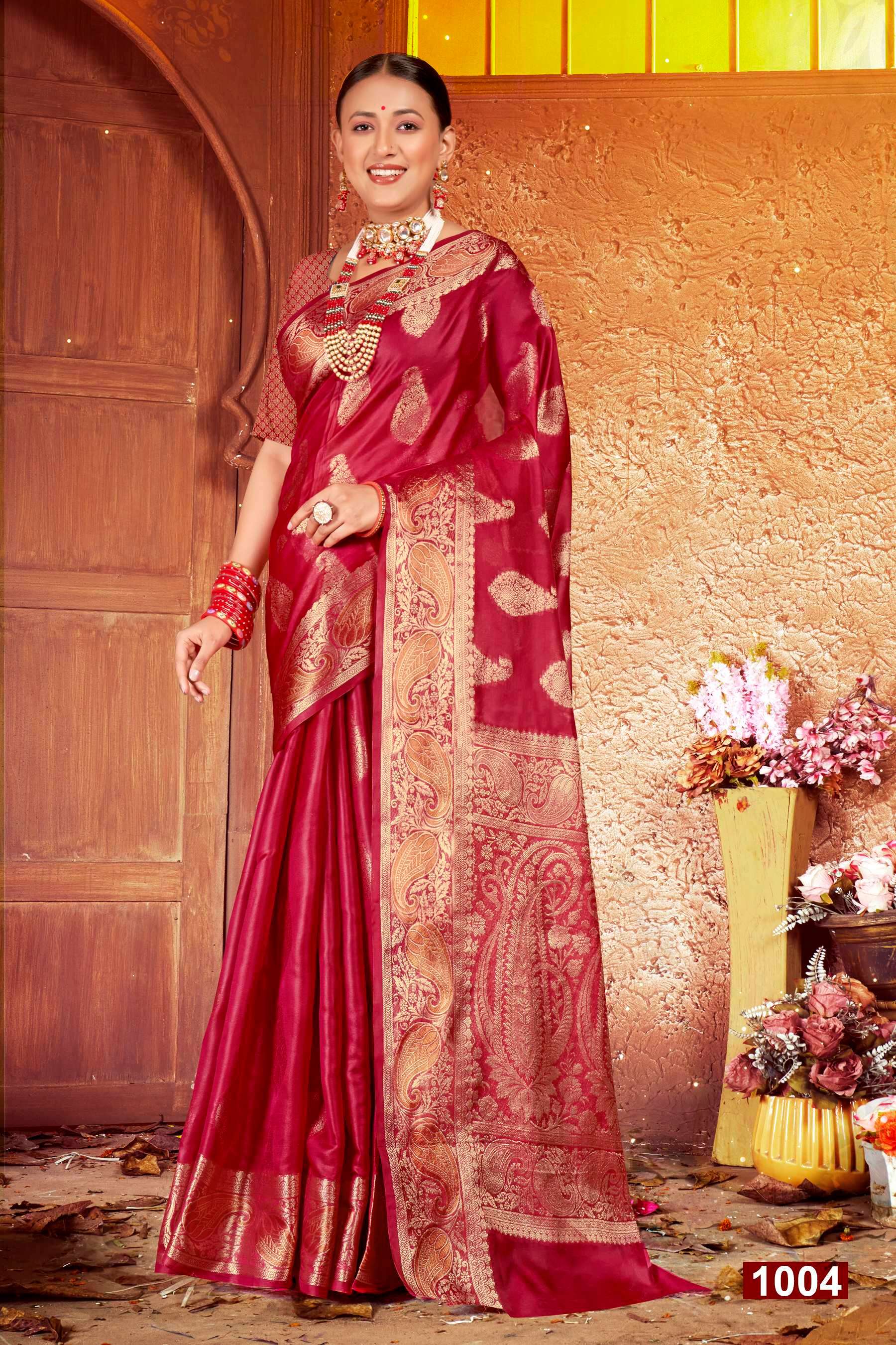Saroj Fendi  Vol - 3 Soft organza silk