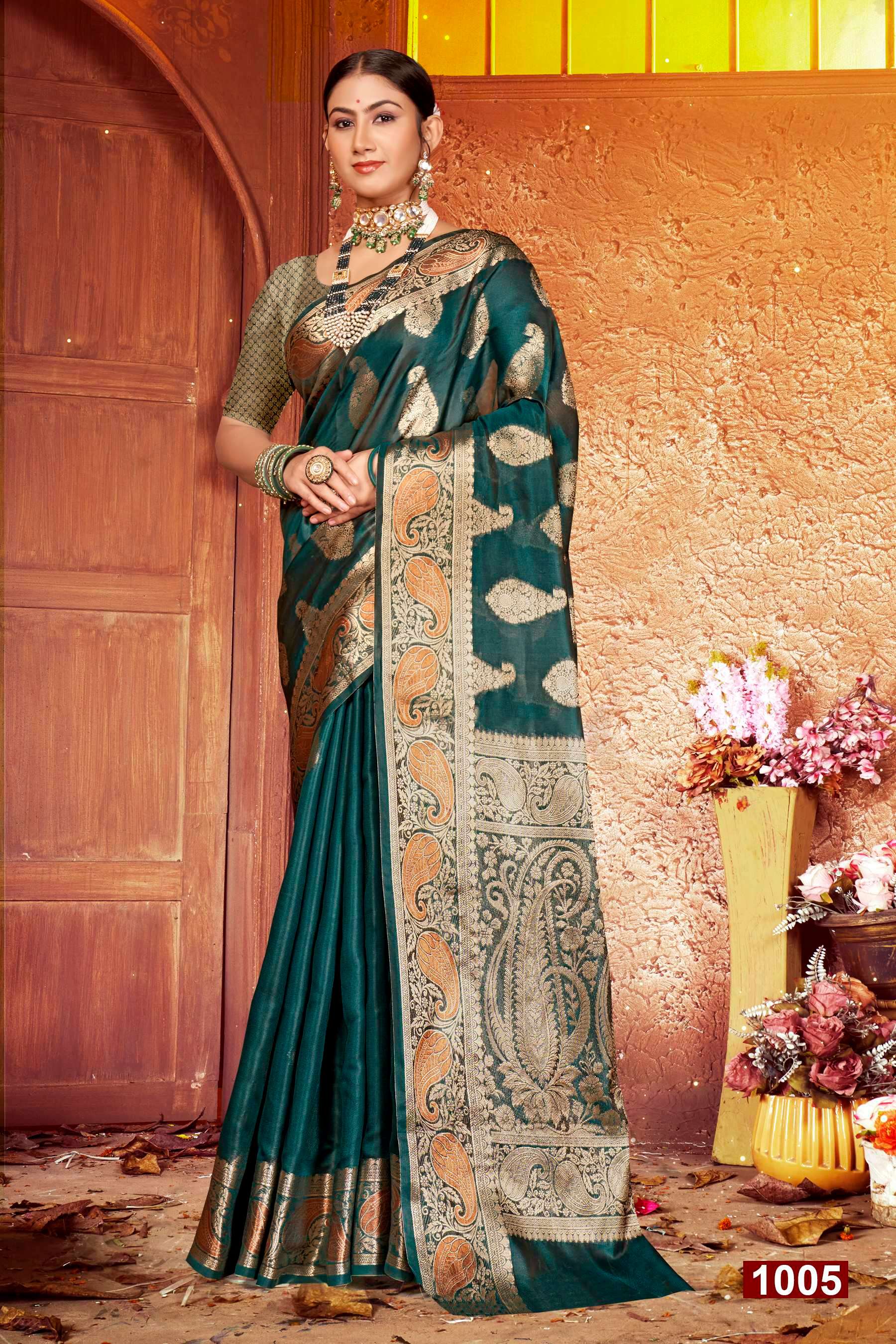 Saroj Fendi  Vol - 3 Soft organza silk