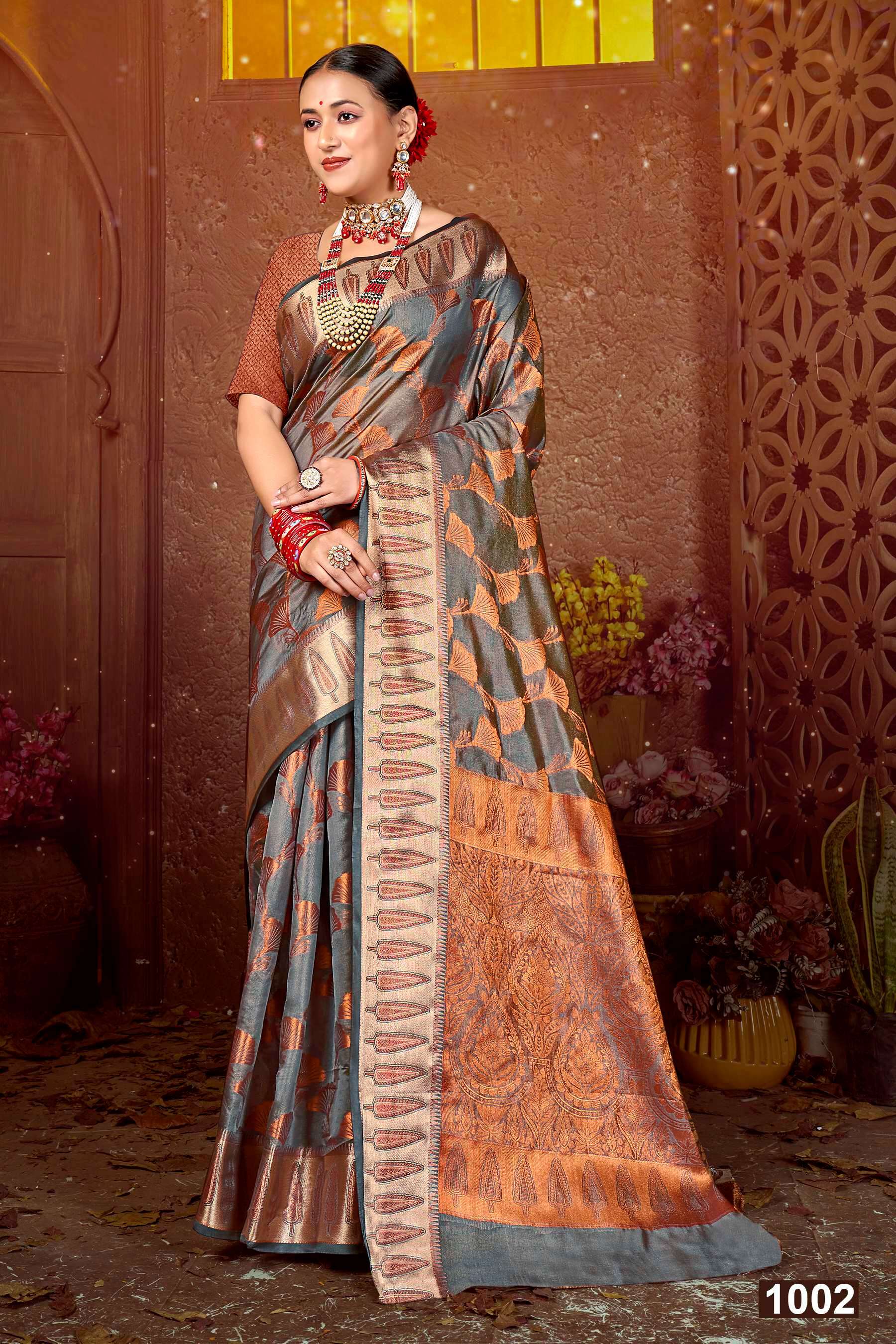 Saroj Fendi  Vol - 4 Soft organza silk