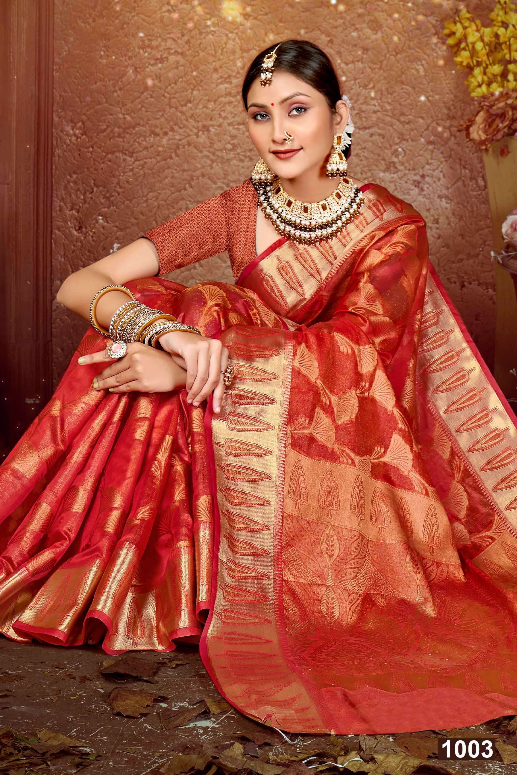 Saroj Fendi  Vol - 4 Soft organza silk