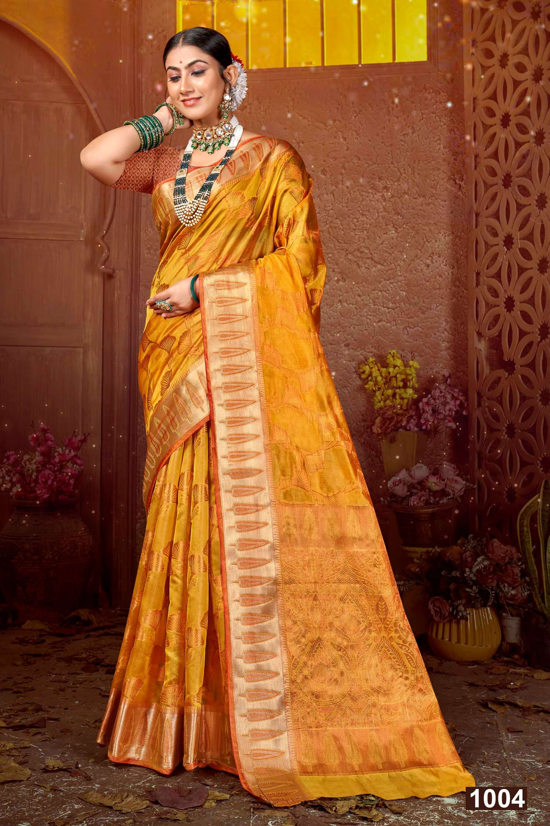 Saroj Fendi  Vol - 4 Soft organza silk