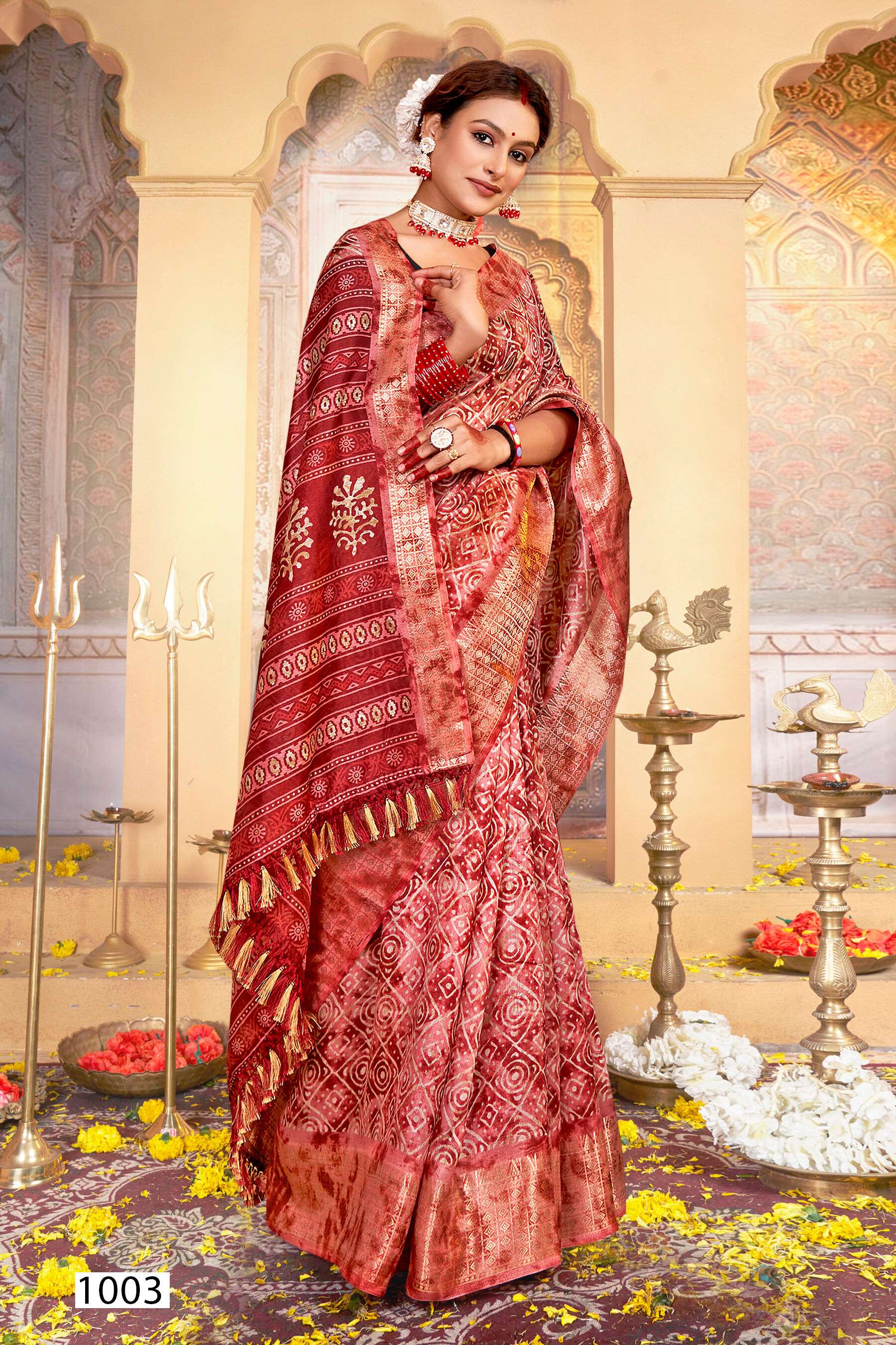 Saroj Golden Screen Vol - 11 Cotton jacquard  Saree Wholesale catalog    