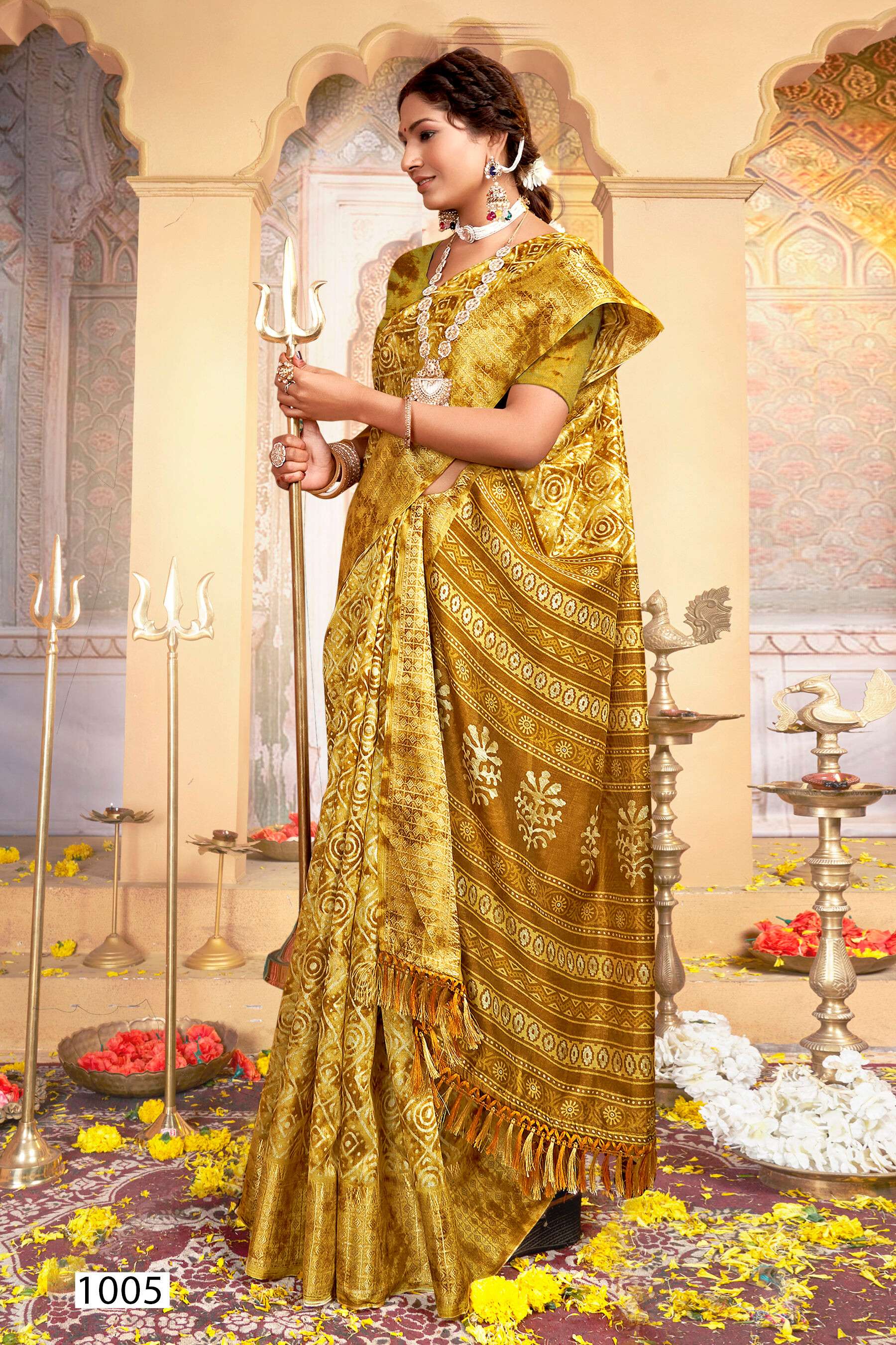 Saroj Golden Screen Vol - 11 Cotton jacquard  Saree Wholesale catalog    
