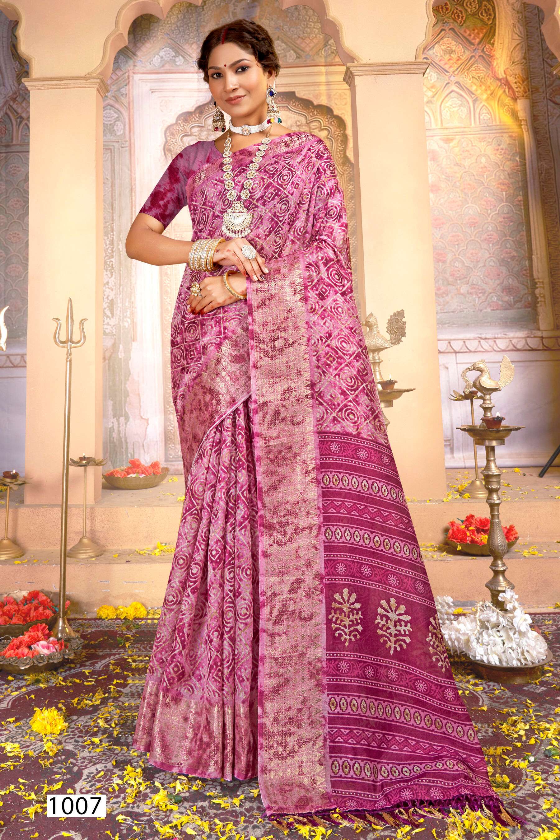 Saroj Golden Screen Vol - 11 Cotton jacquard  Saree Wholesale catalog    