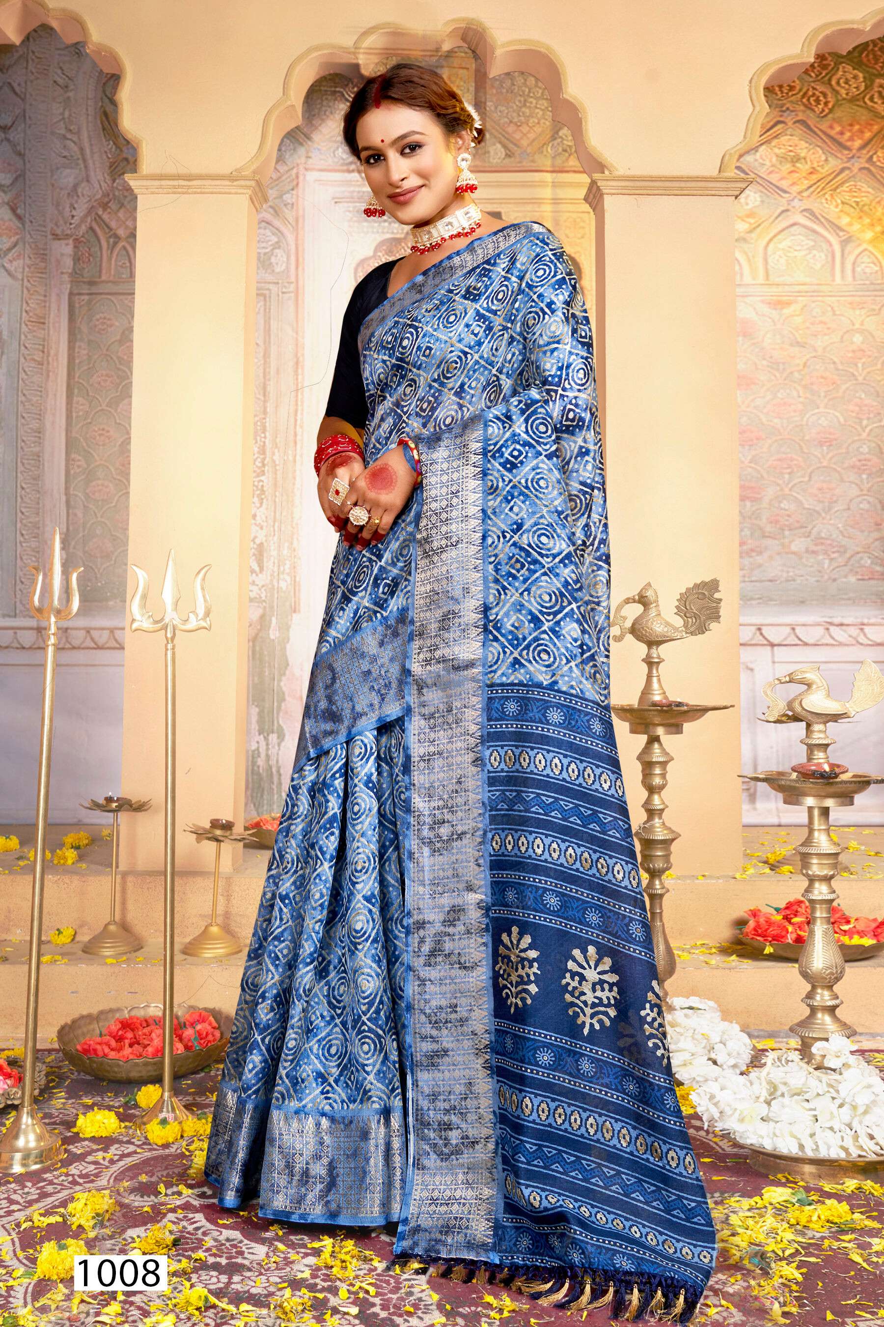 Saroj Golden Screen Vol - 11 Cotton jacquard  Saree Wholesale catalog    