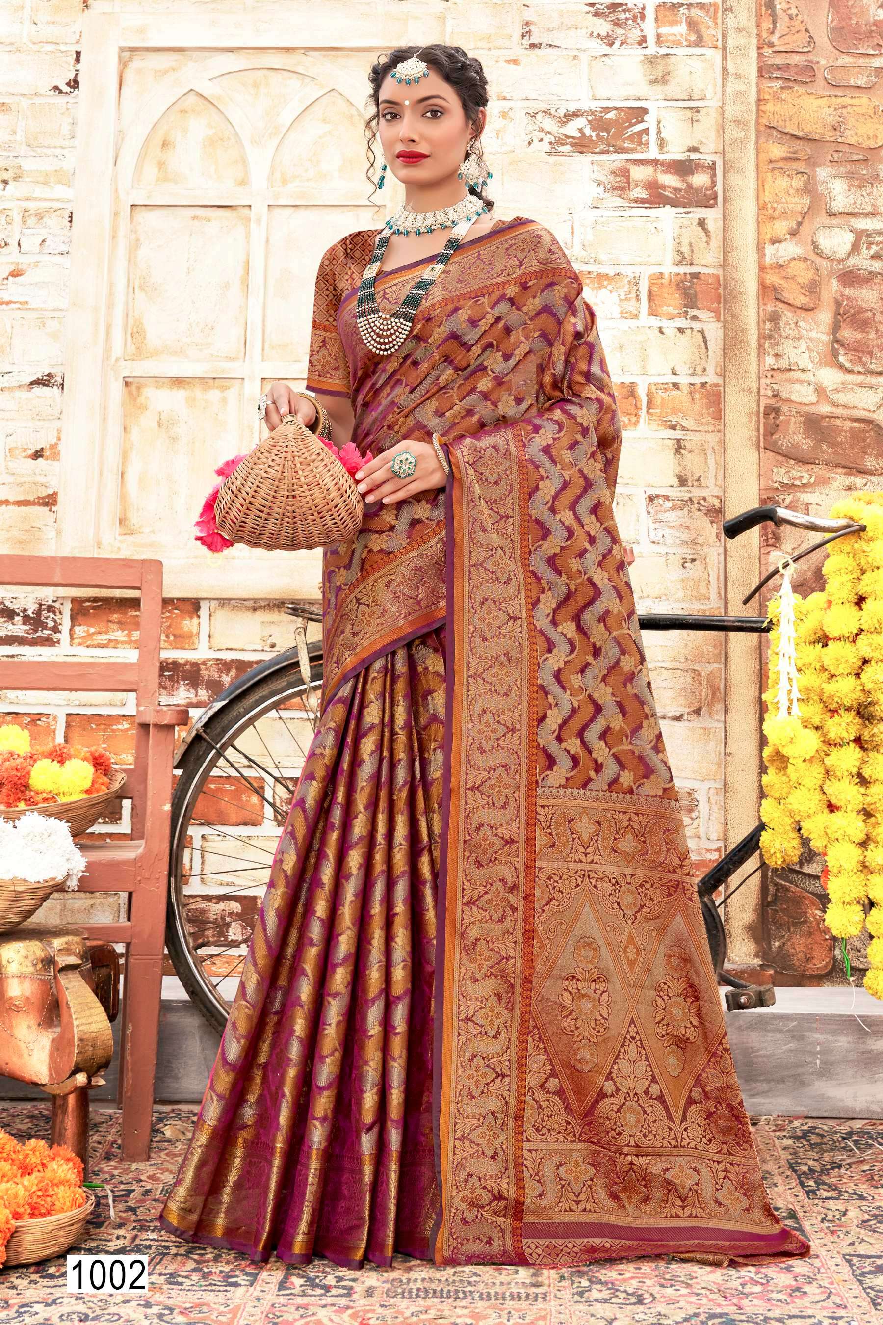 Saroj Jumka  Vol - 2 Soft organza Wholesale catalog  