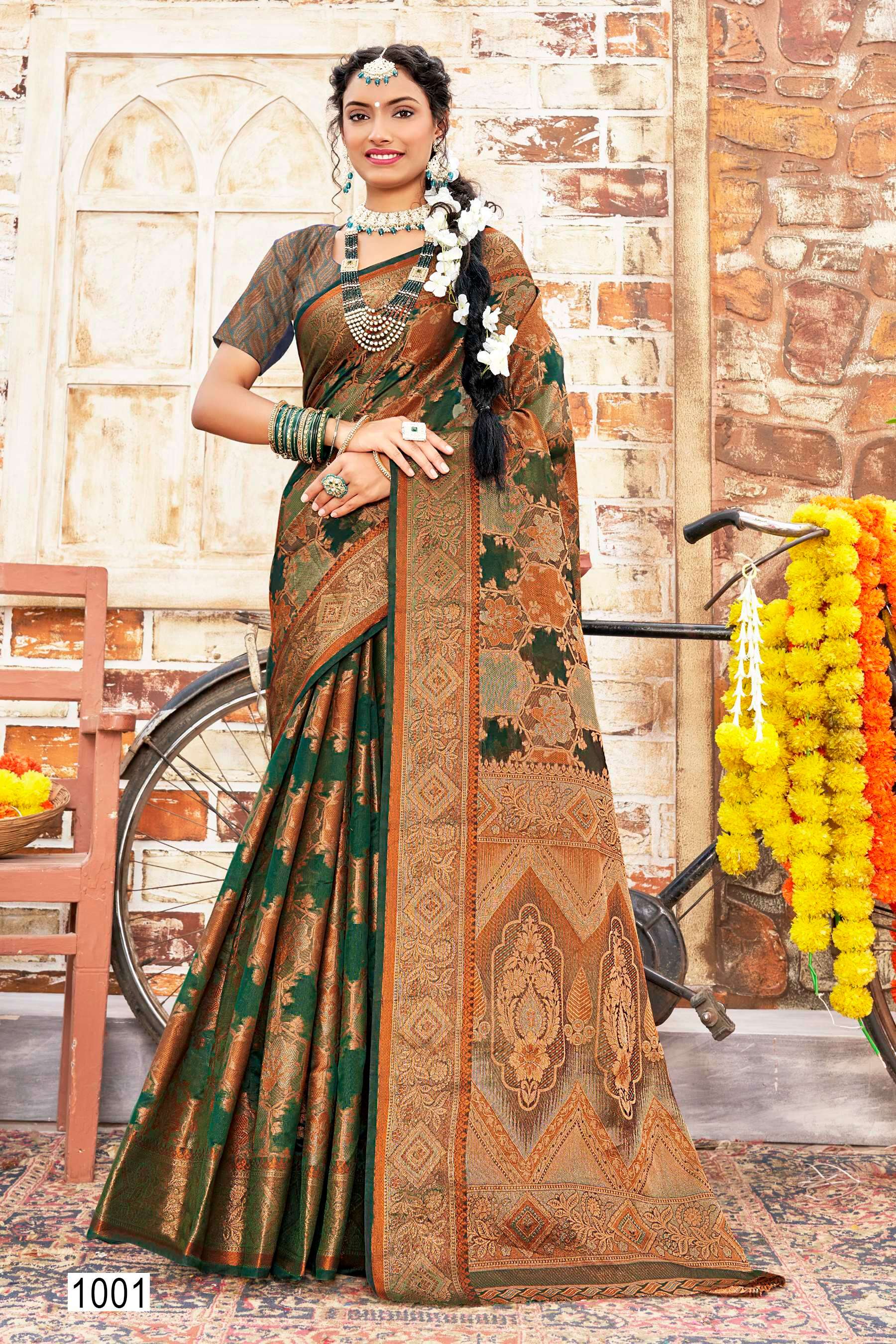 Saroj Jumka  Vol - 6 Soft organza Wholesale catalog  