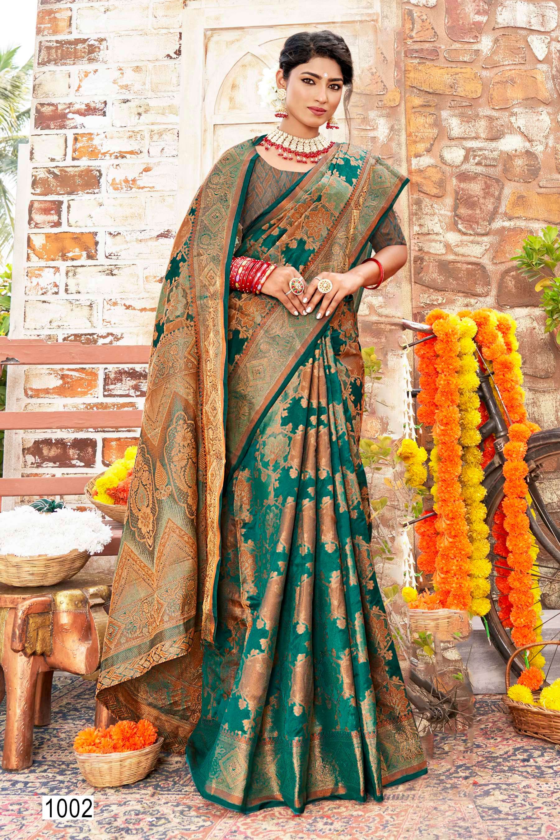 Saroj Jumka  Vol - 6 Soft organza Wholesale catalog  