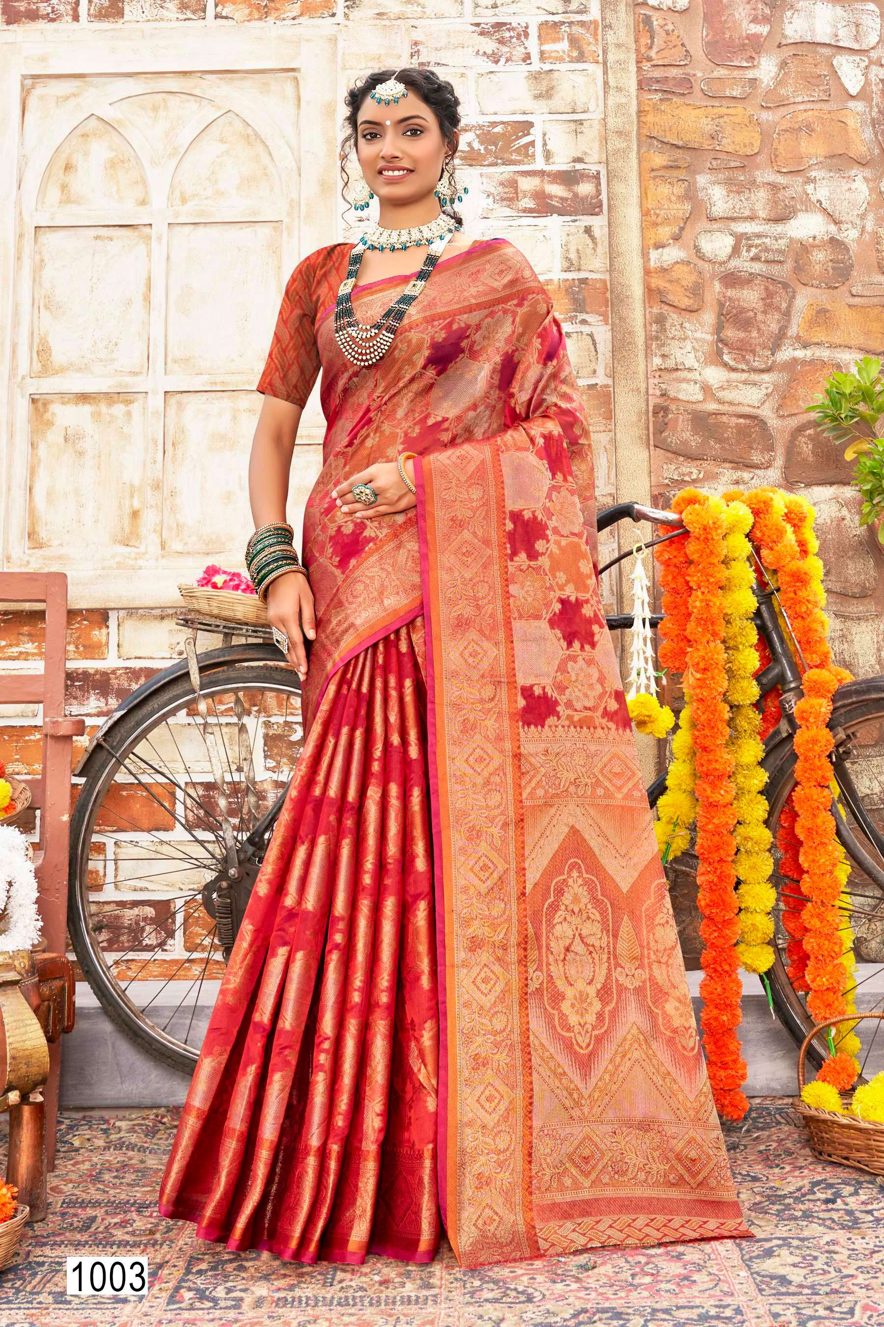 Saroj Jumka  Vol - 6 Soft organza Wholesale catalog  