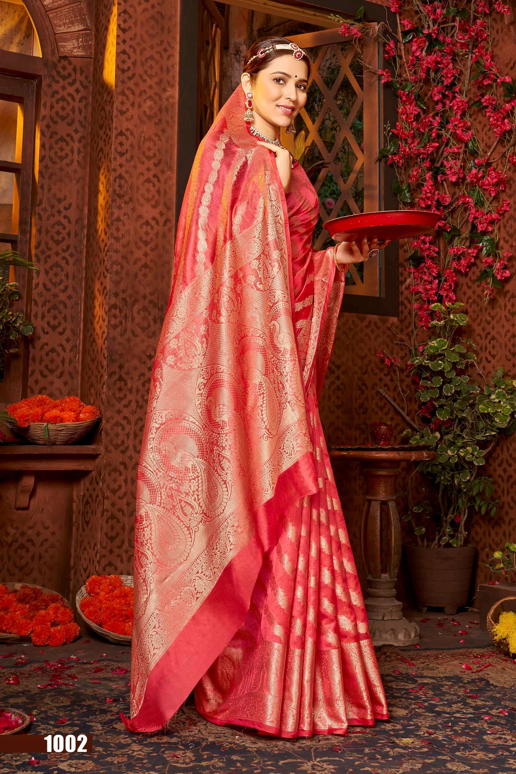 Saroj Manopriya  Vol - 1 Soft Silk Saree Wholesale catalog   