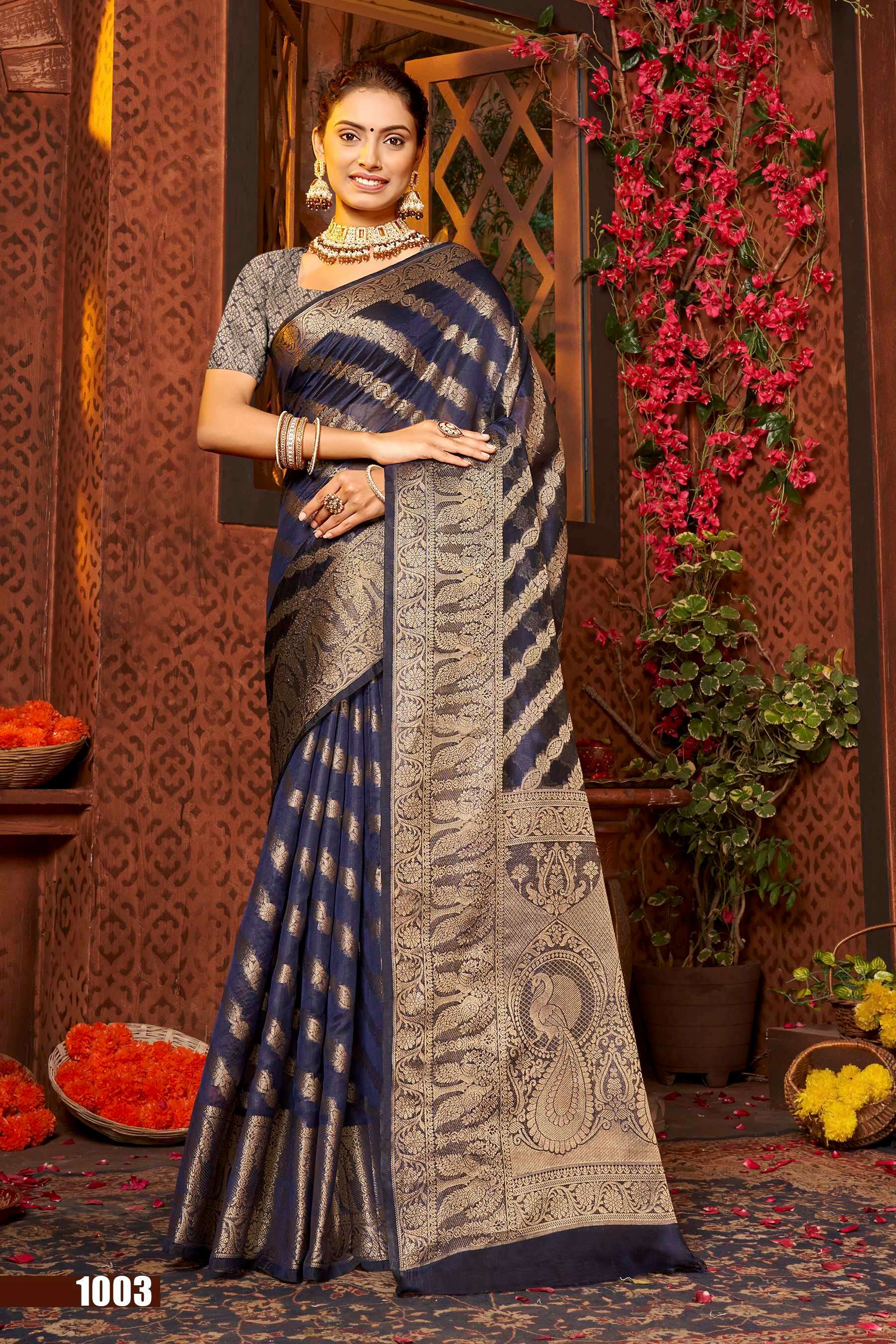 Saroj Manopriya  Vol - 1 Soft Silk Saree Wholesale catalog   