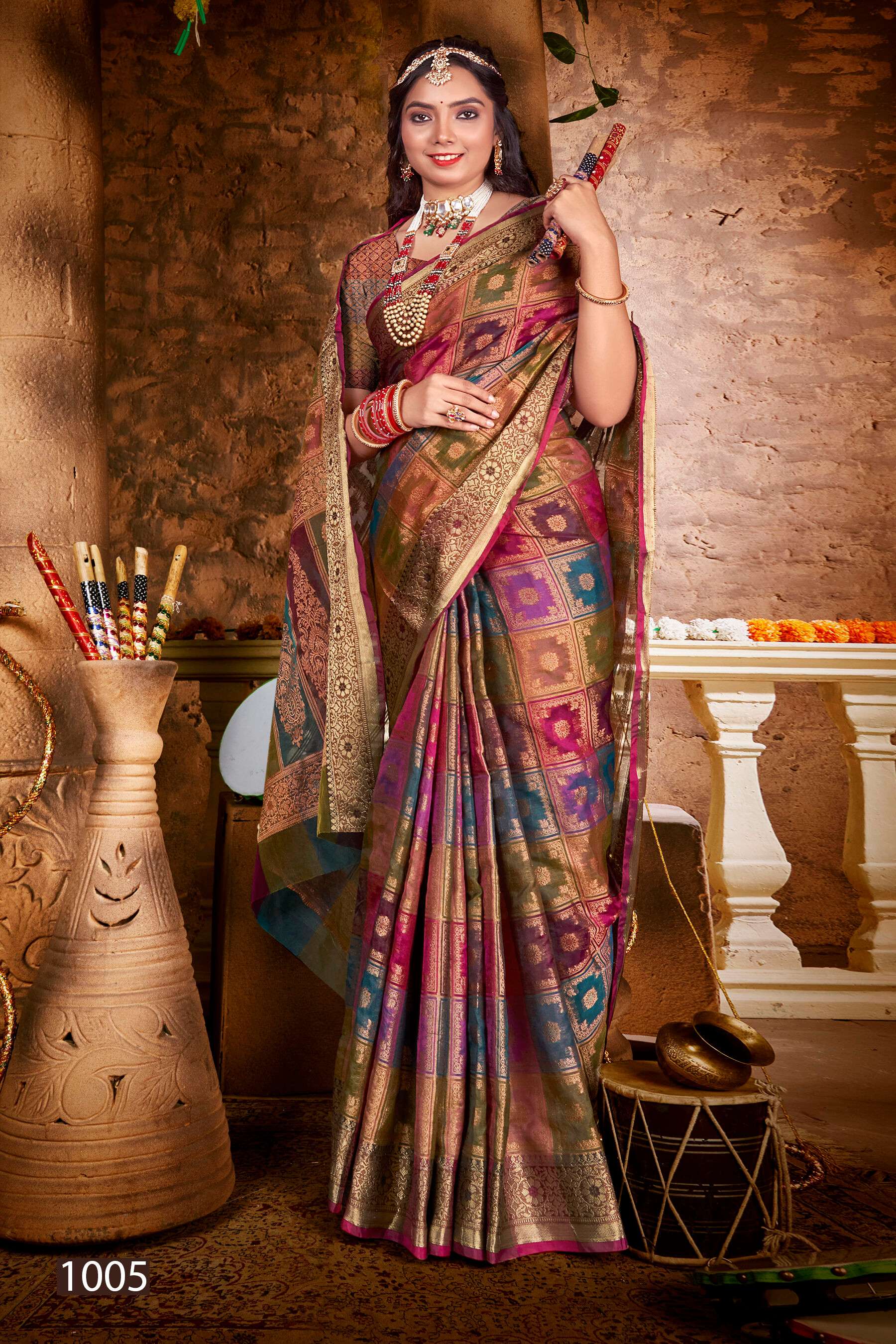Sabyasachi organza saree cheap