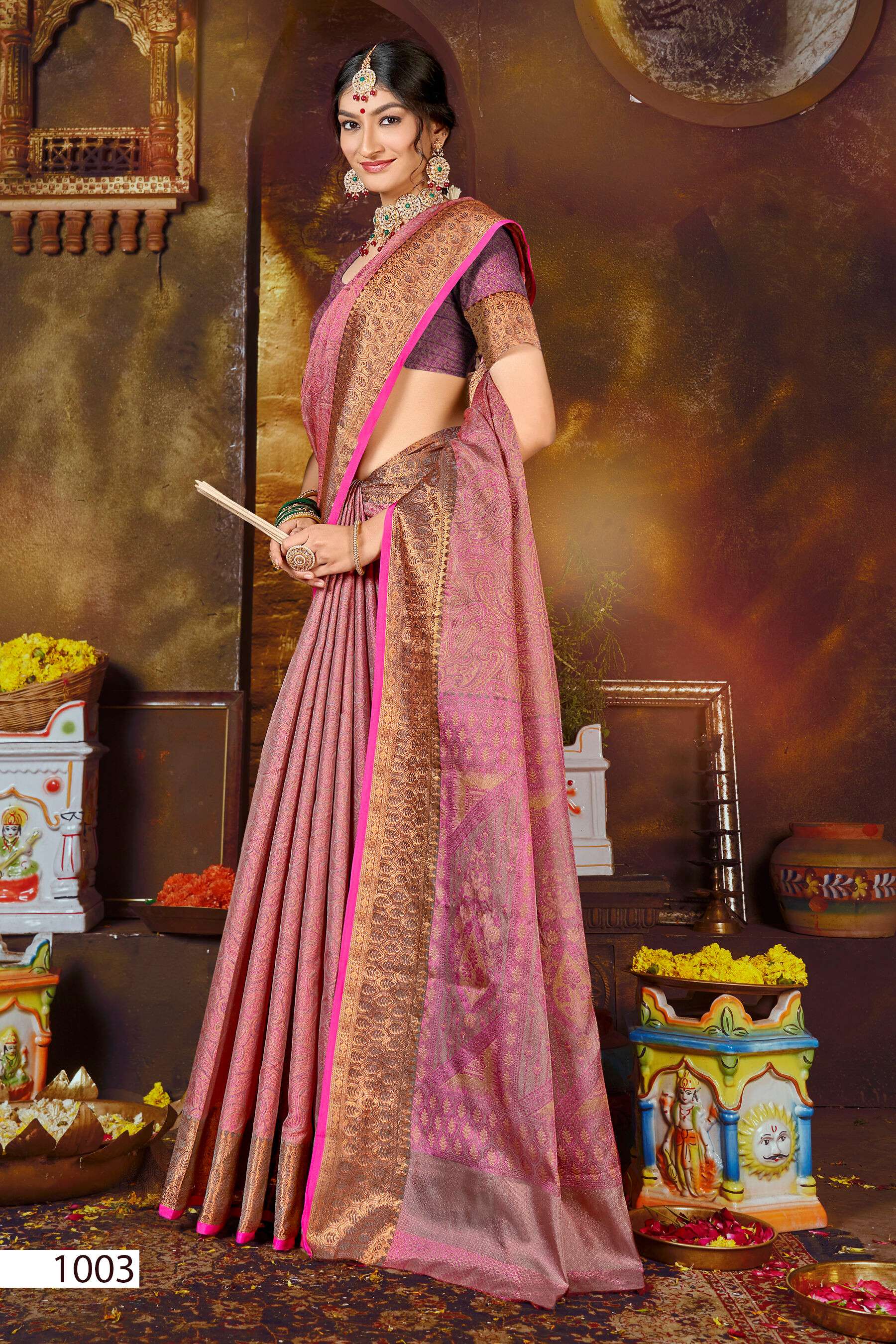 Saroj  SAMHITA Vol.1  Silk saree  Wholesale catalog  