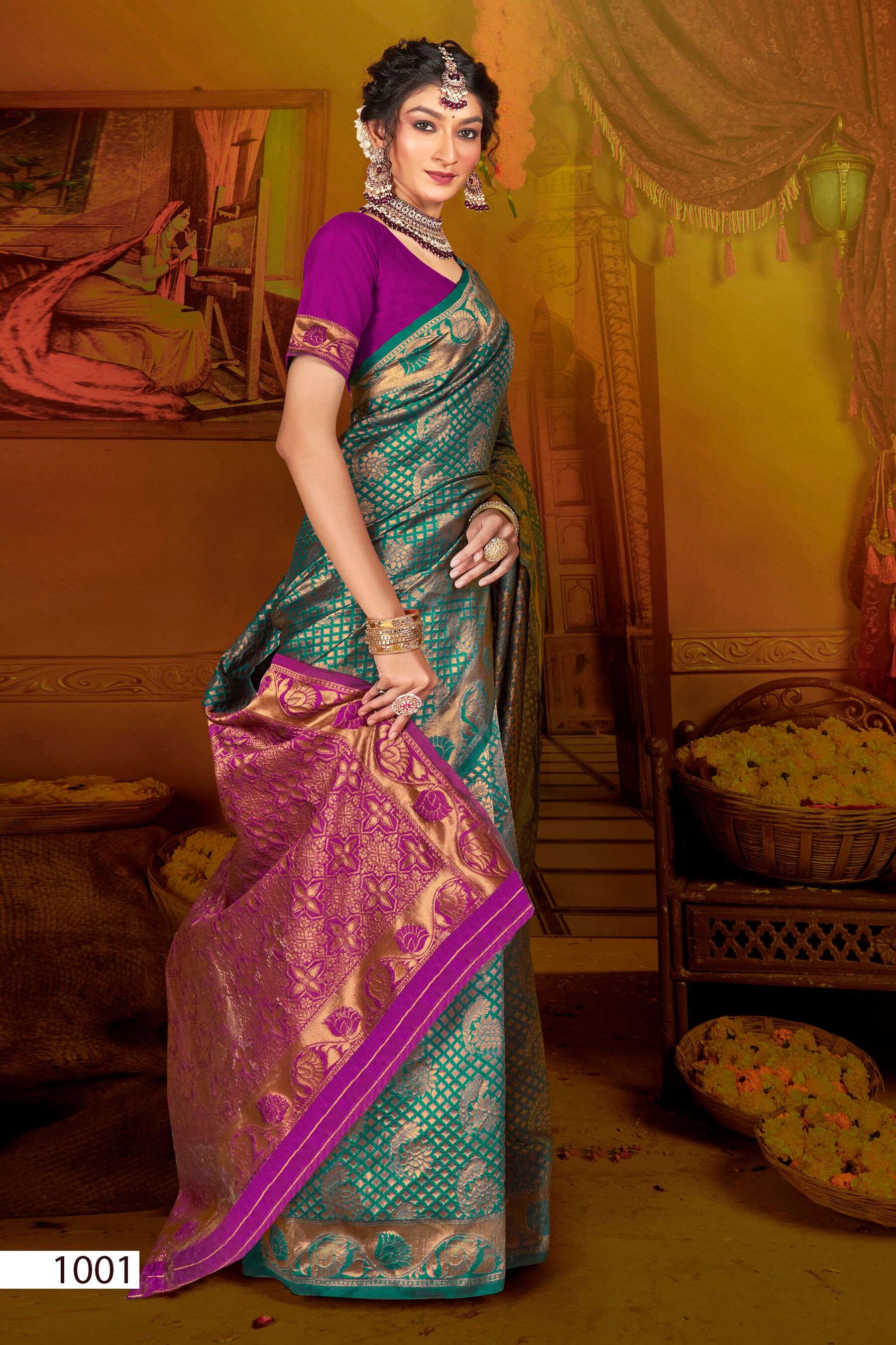 Saroj  Sanjivini Vol - 1 Soft Silk Saree Wholesale catalog    