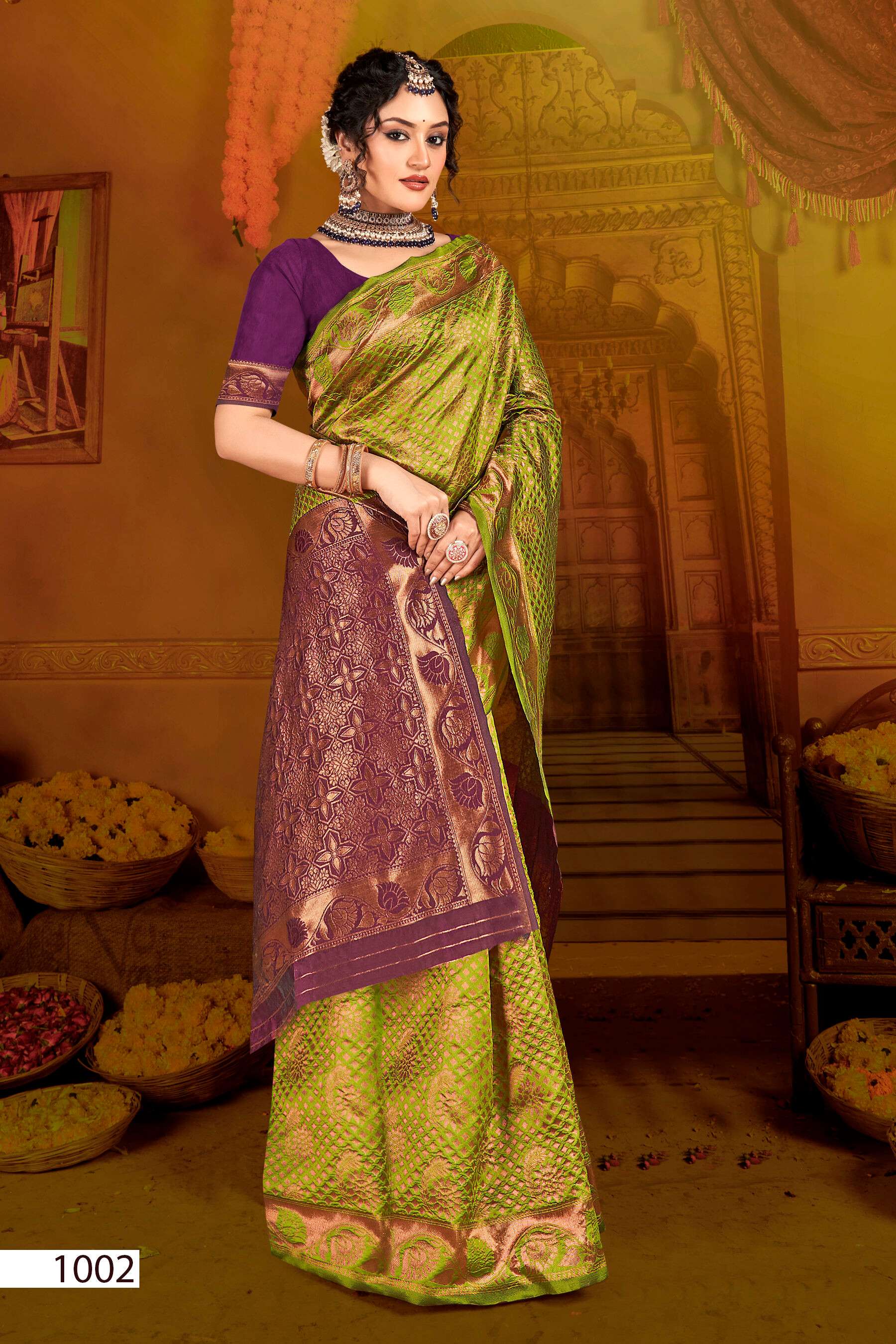 Saroj  Sanjivini Vol - 1 Soft Silk Saree Wholesale catalog    