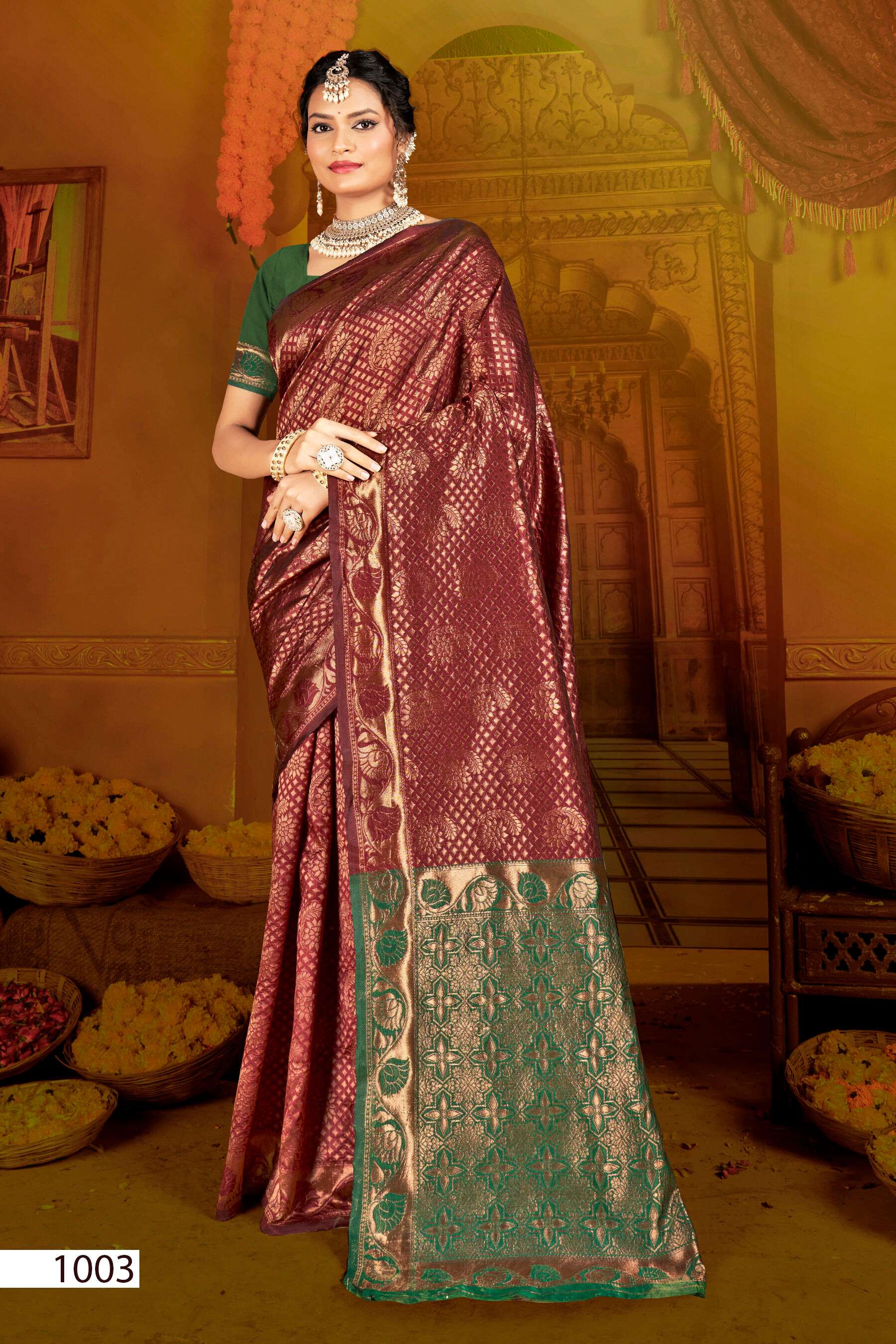 Saroj  Sanjivini Vol - 1 Soft Silk Saree Wholesale catalog    
